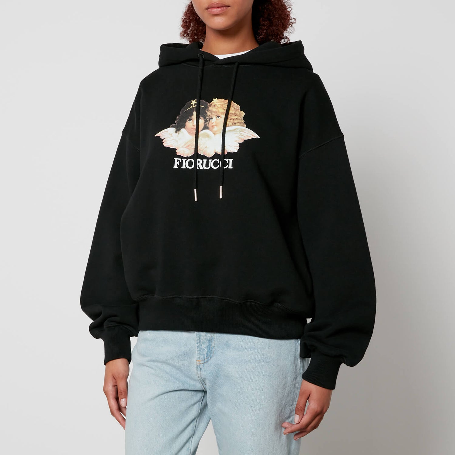 Fiorucci Angel Organic Cotton-Blend Jersey Hoodie