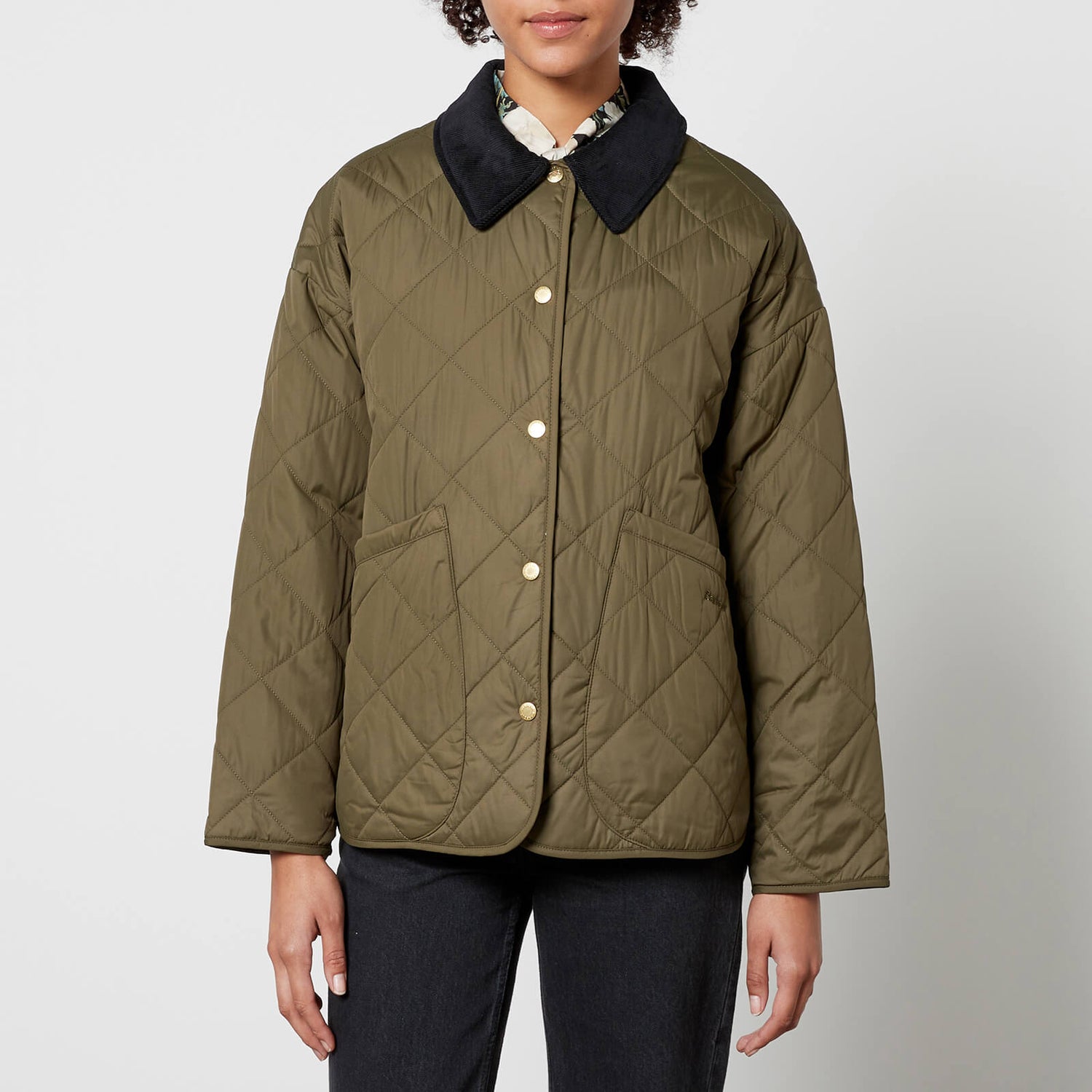 Barbour x House of Hackney Daintry Quilted Shell Jacket - UK 12