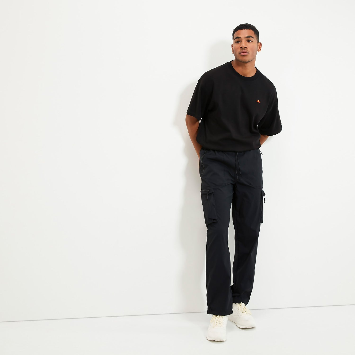 Ellesse cargo pants black top