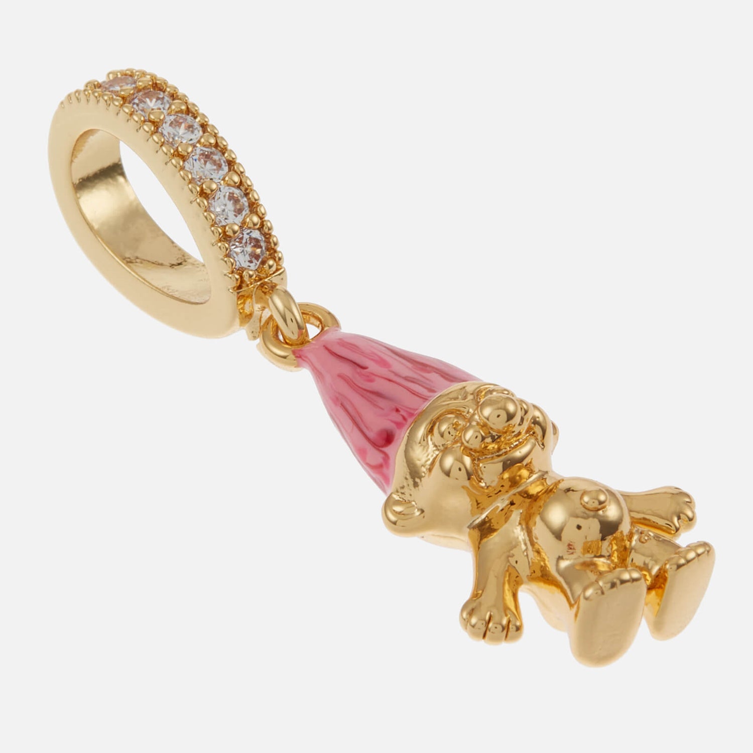 Crystal Haze Norwegian Lucky Troll Gold-Plated Pendant 1