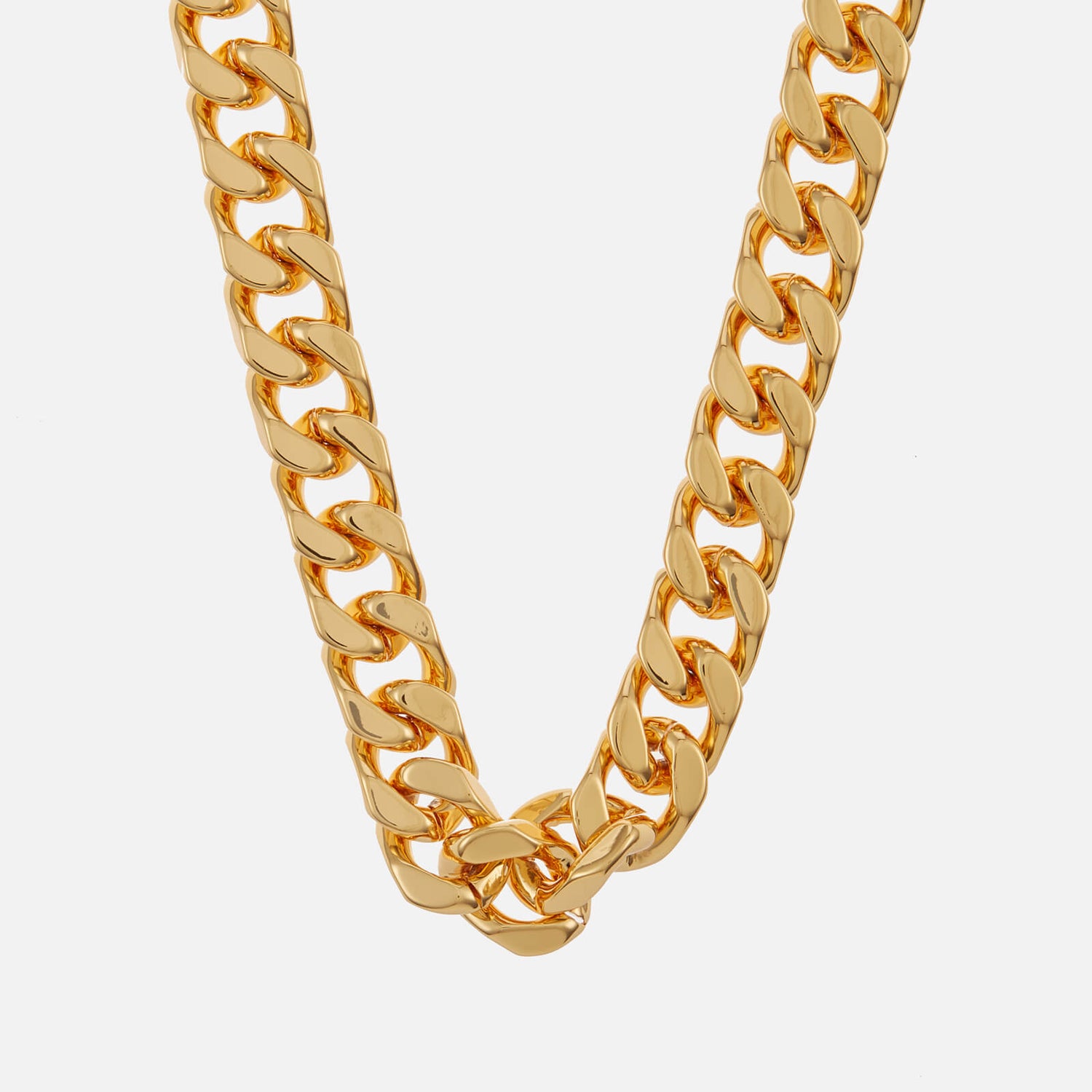 Crystal Haze Great Plain Jane Gold-Tone Necklace