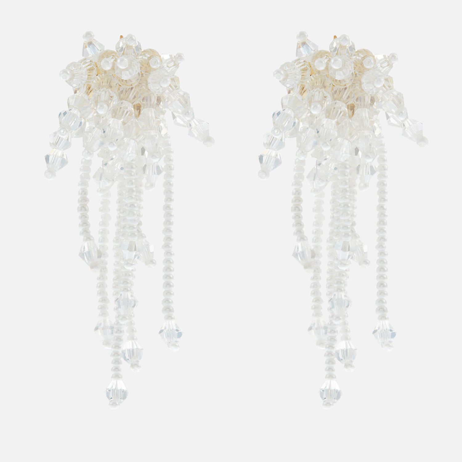Sister Jane Sea Burst Gold-Tone Bead Earrings