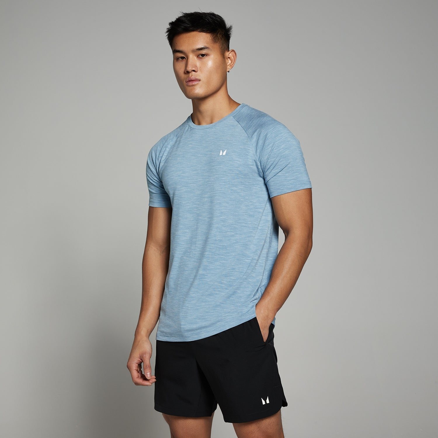 MP Men's Performance Short Sleeve T-Shirt - Soft Blue