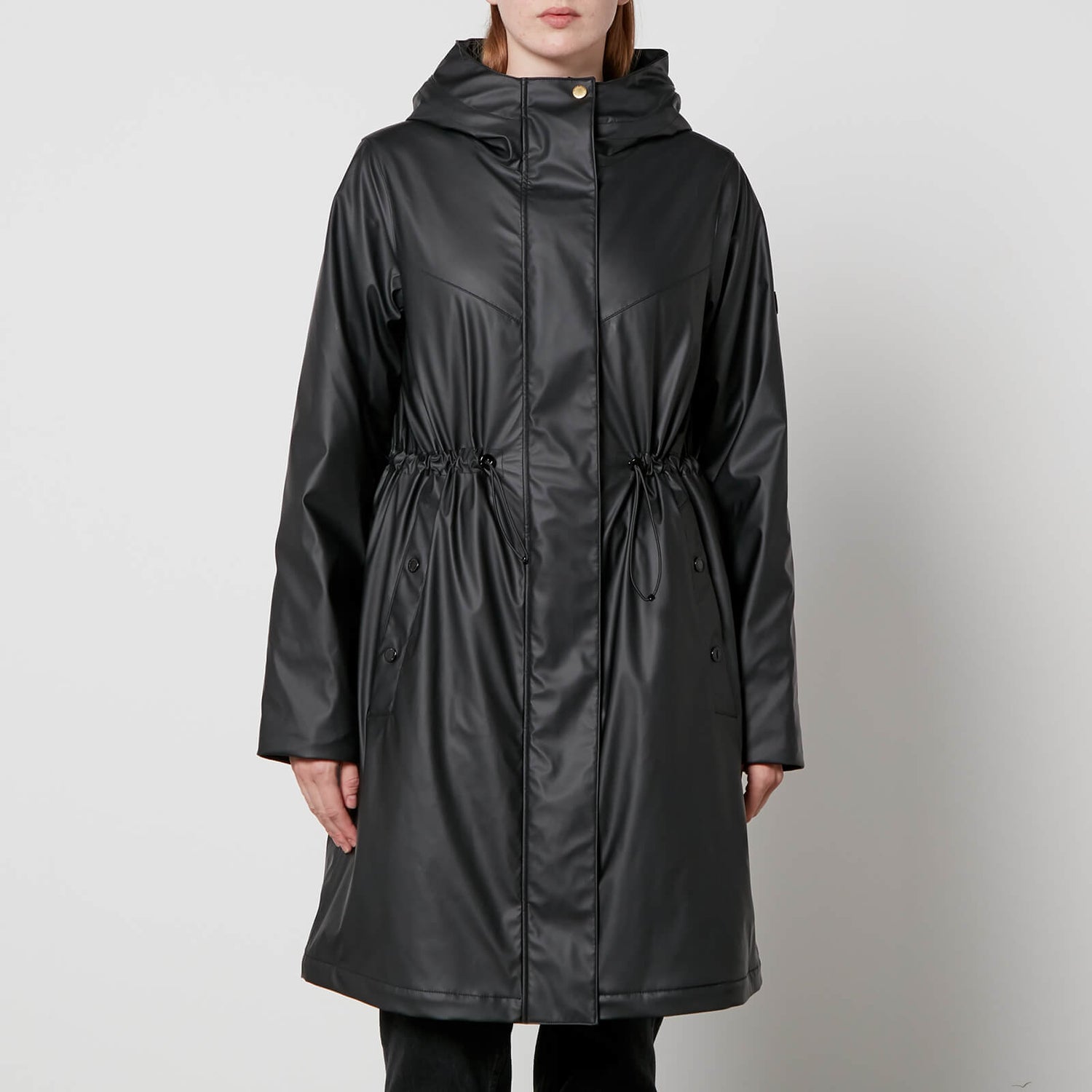 Barbour International Peaty Showerproof Matte-Shell Coat