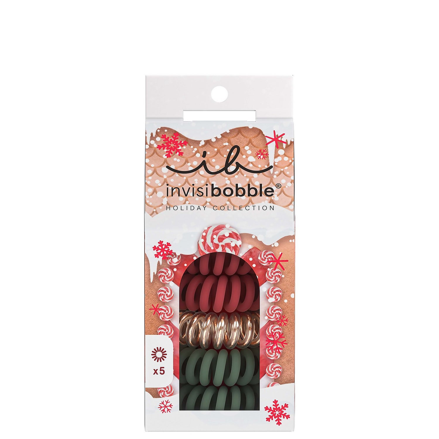 invisibobble Holidays Snow Place Like Home Set (Pack of 5)