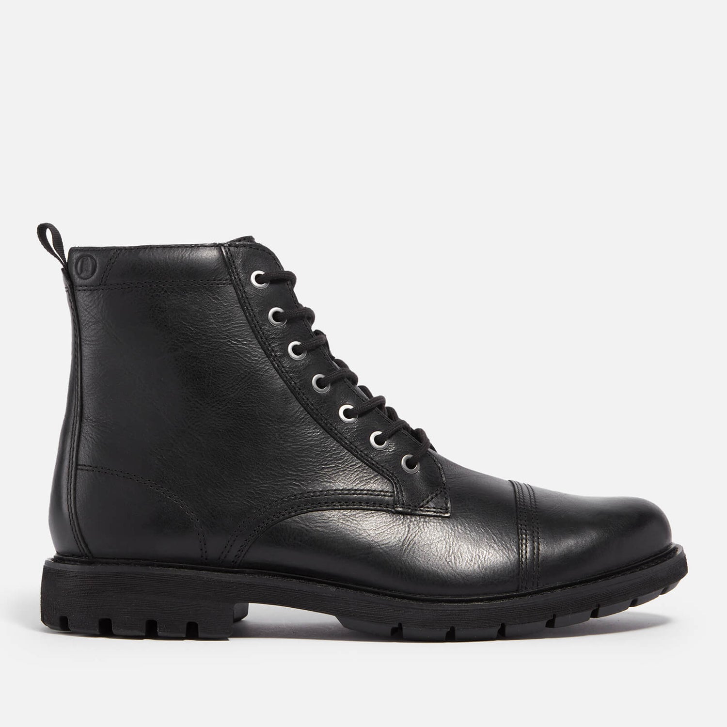 Clarks Men's Batcombe Cap Leather Boots - UK 10