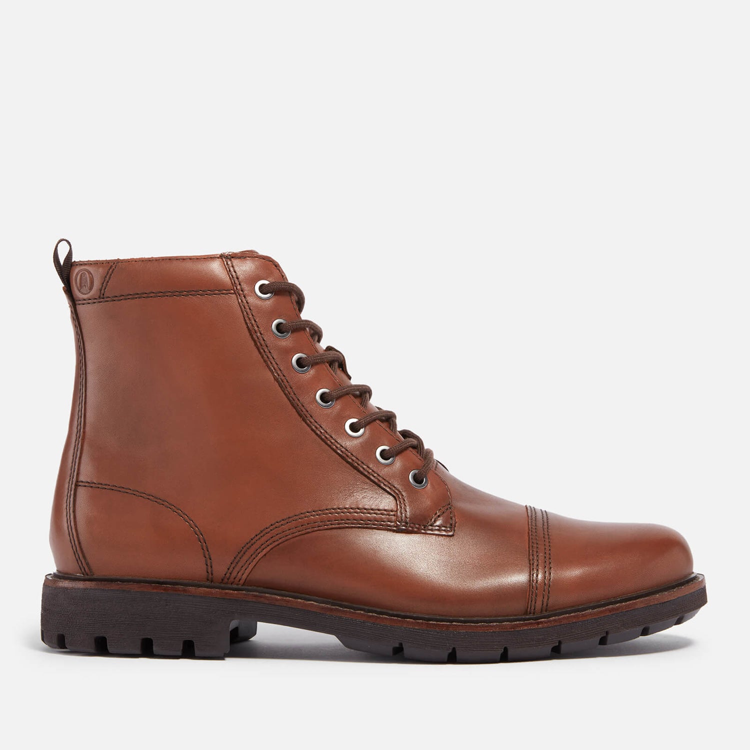 Clarks Men's Batcombe Cap Leather Boots - UK 7