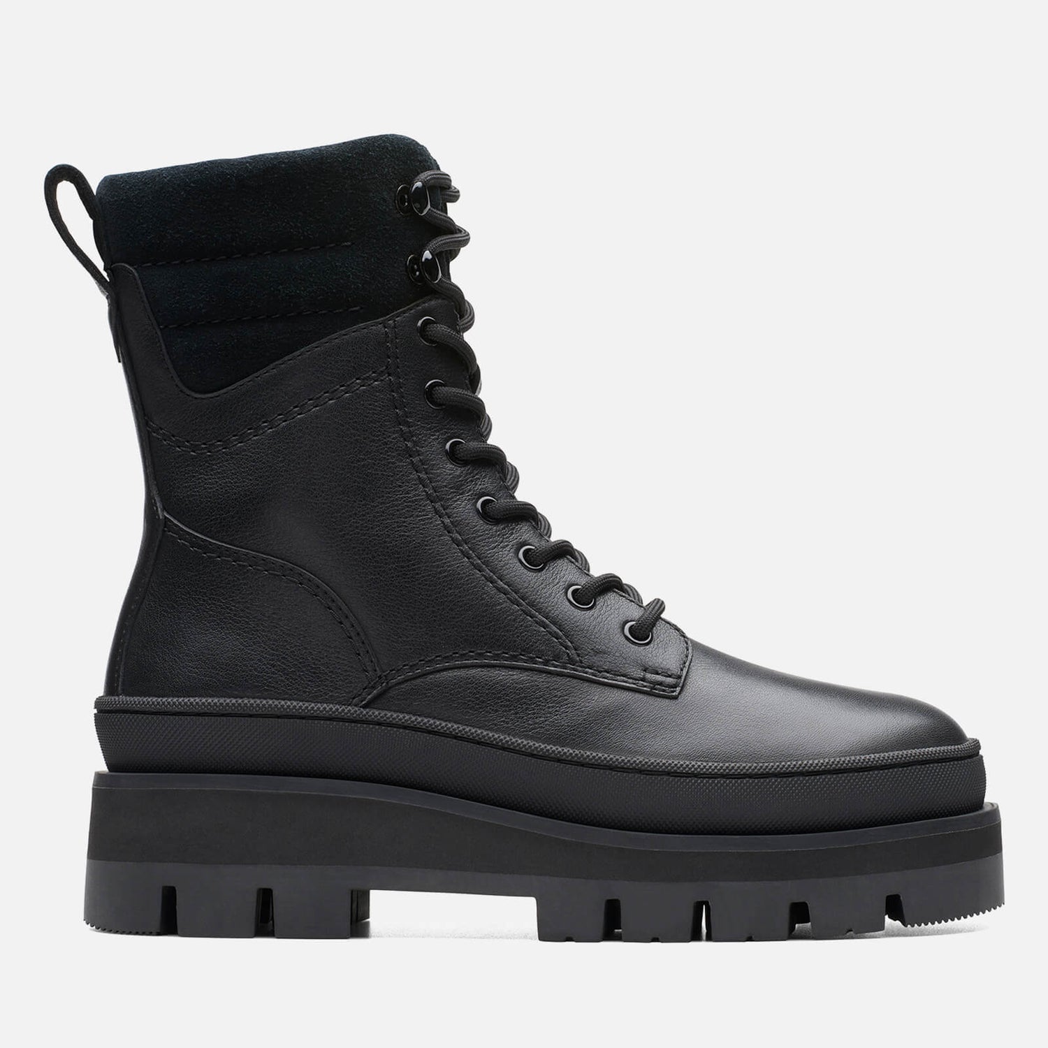 Clarks Orianna2 Leather Hike Boots