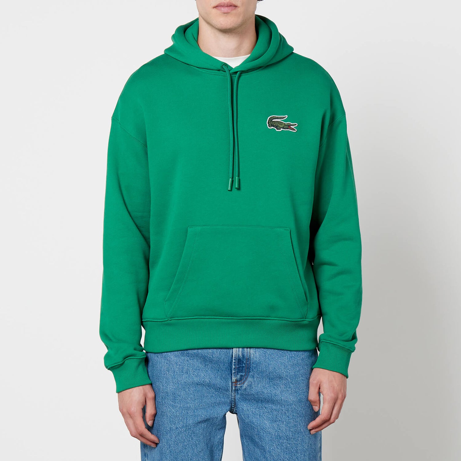 Lacoste jersey hoodie on sale