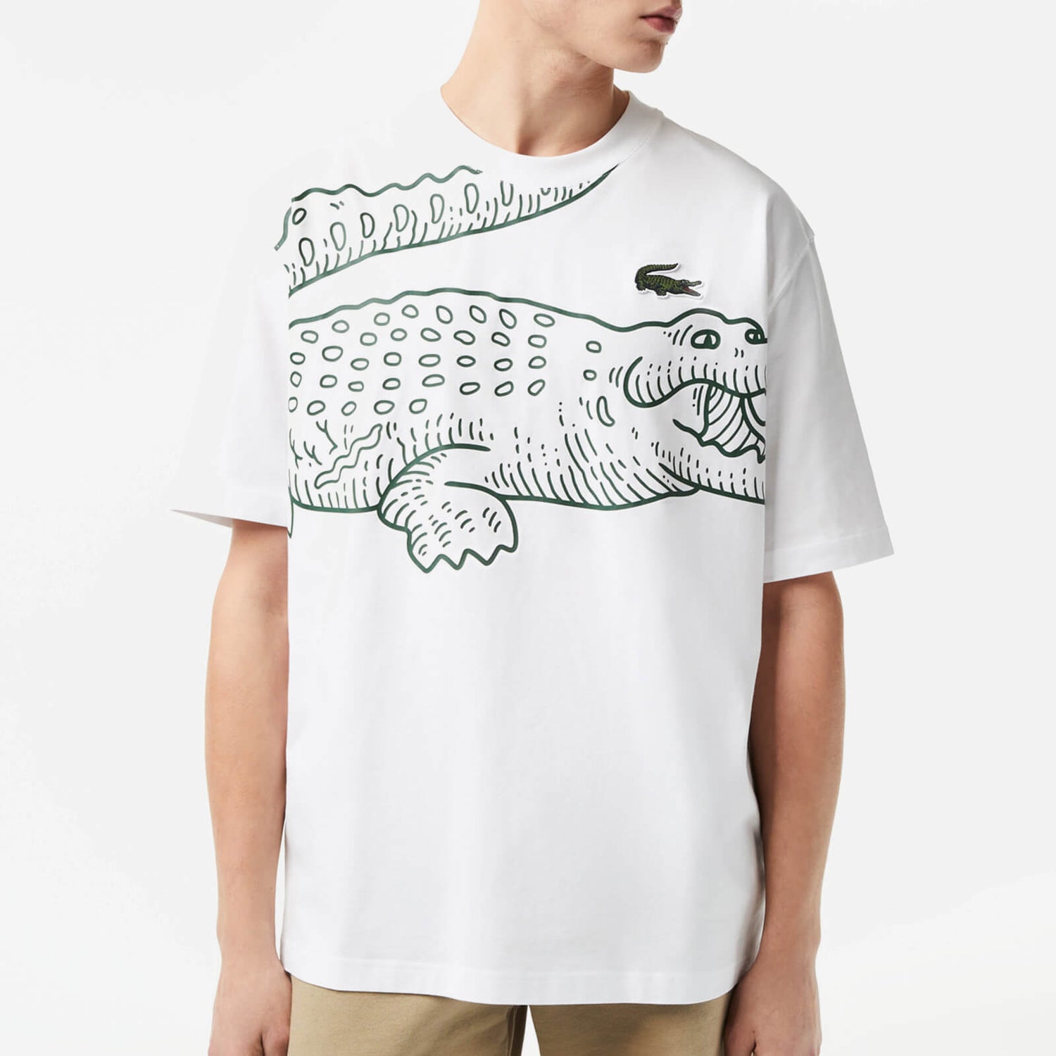 Lacoste DO Croc 80'S Cotton-Jersey T-Shirt