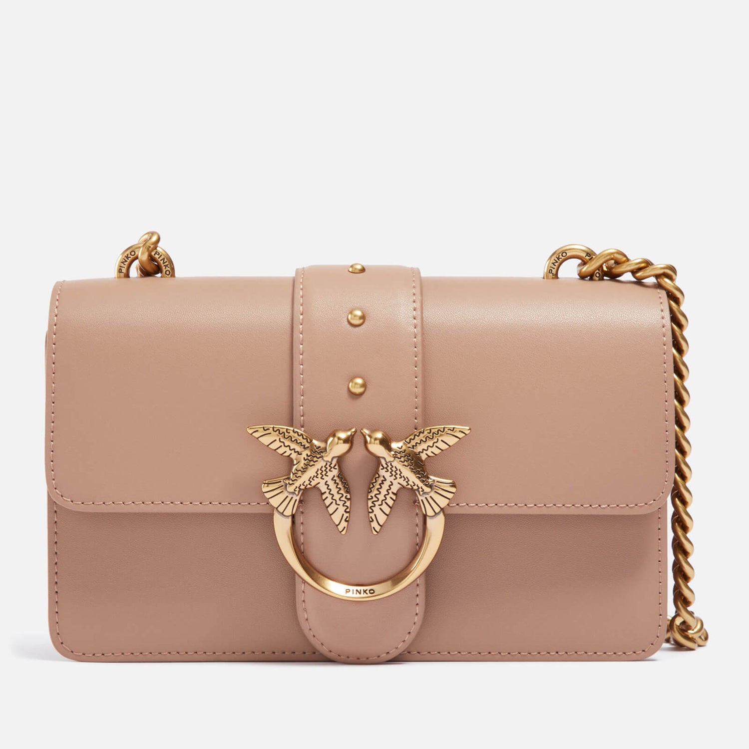 Pinko Love One Mini Icon Leather Bag