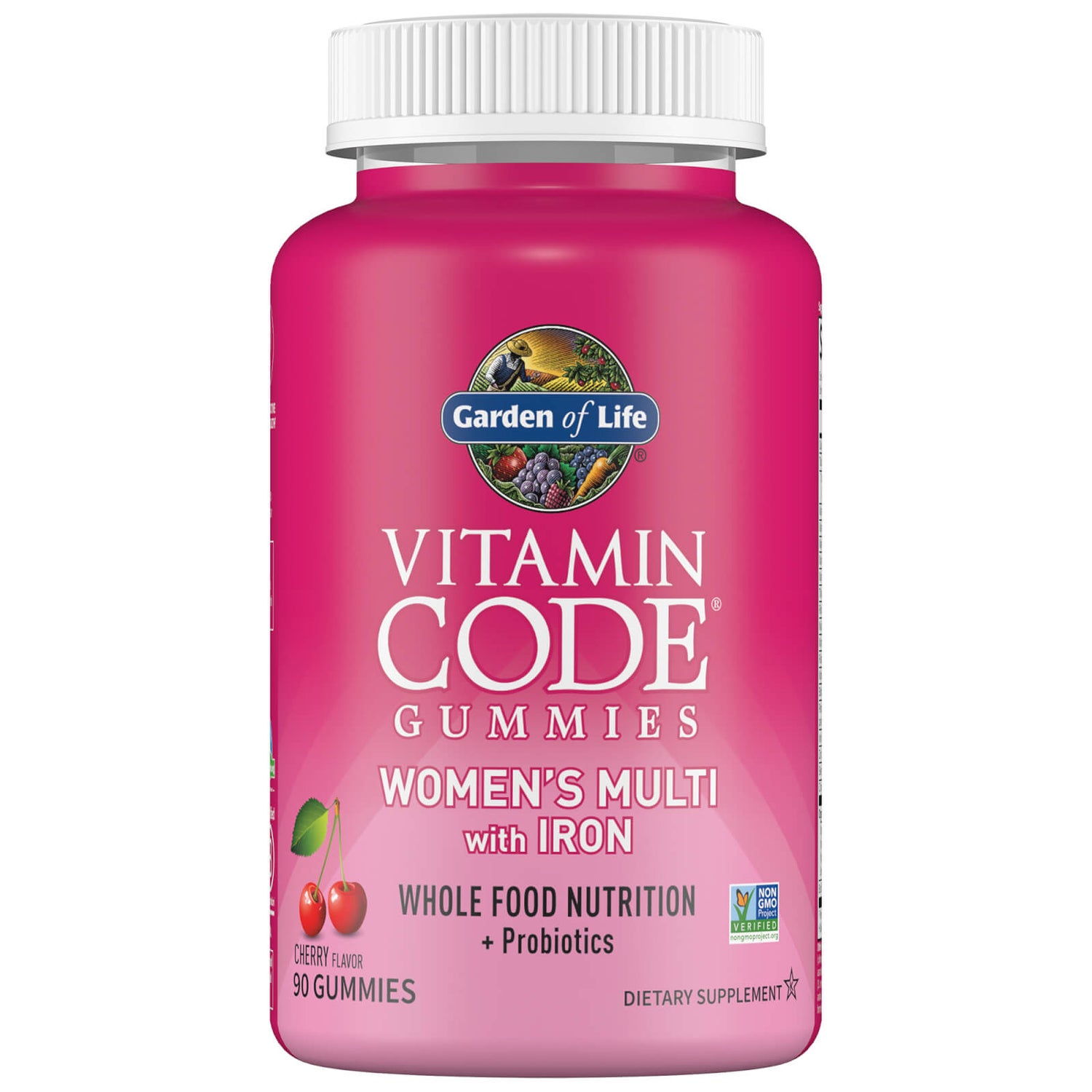 Vitamin Code Donna Integratore Multivitaminico con Ferro Caramelle Gommose - Ciliegia - 90 caramelle gommose