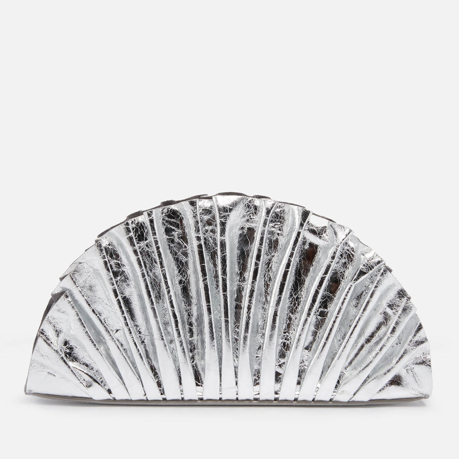 Cult Gaia Nala Mini Leather Clutch Bag