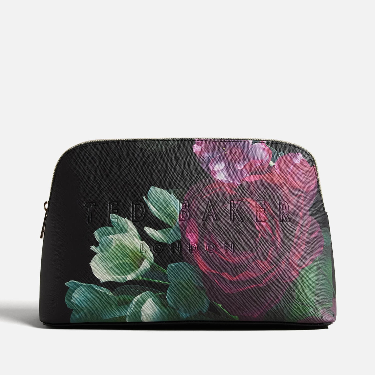 Ted Baker Papiee Floral Printed Faux Leather Wash Bag TheHut