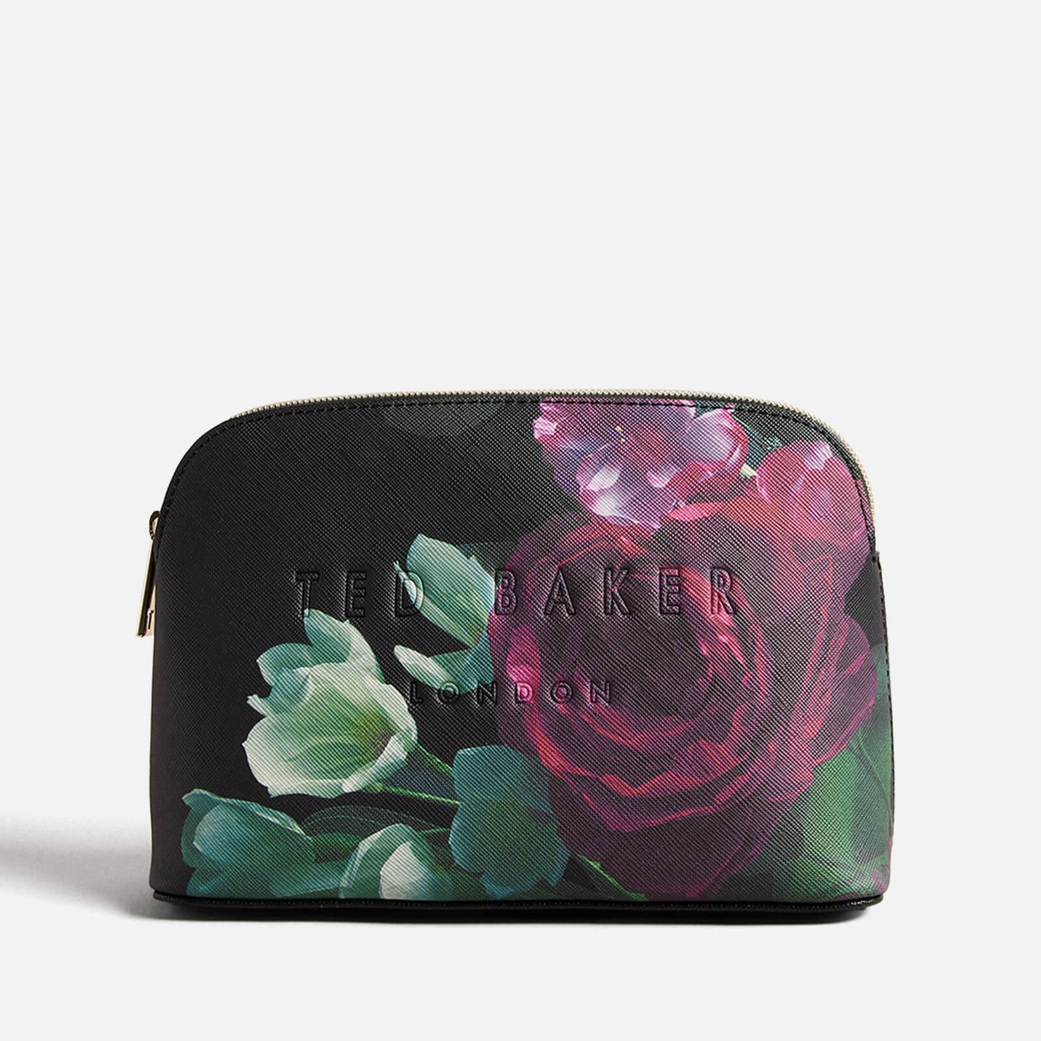 Ted Baker Papiee Floral-Printed Faux Leather Makeup Bag