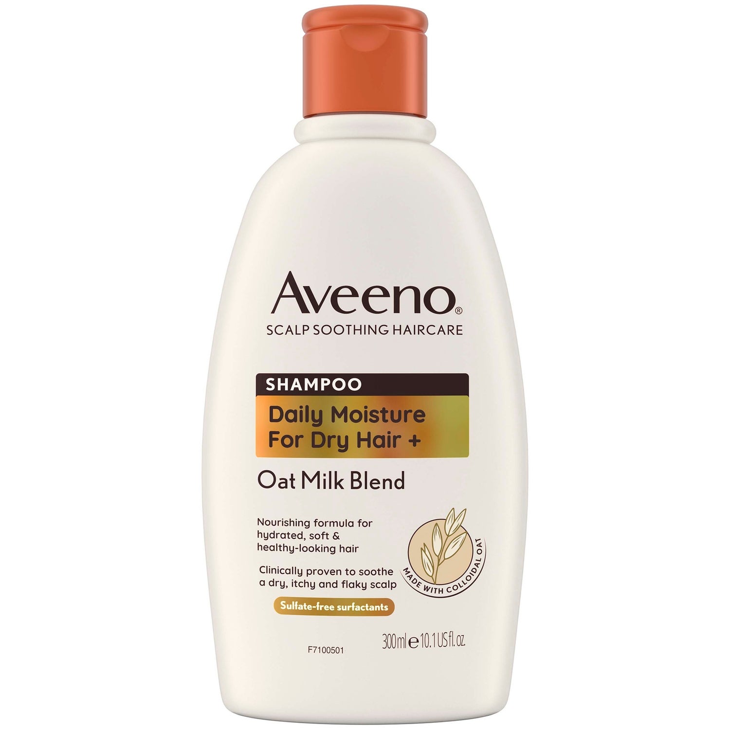 Aveeno Haircare Daily Moisture+ Oat Milk Blend Shampoo 300ml