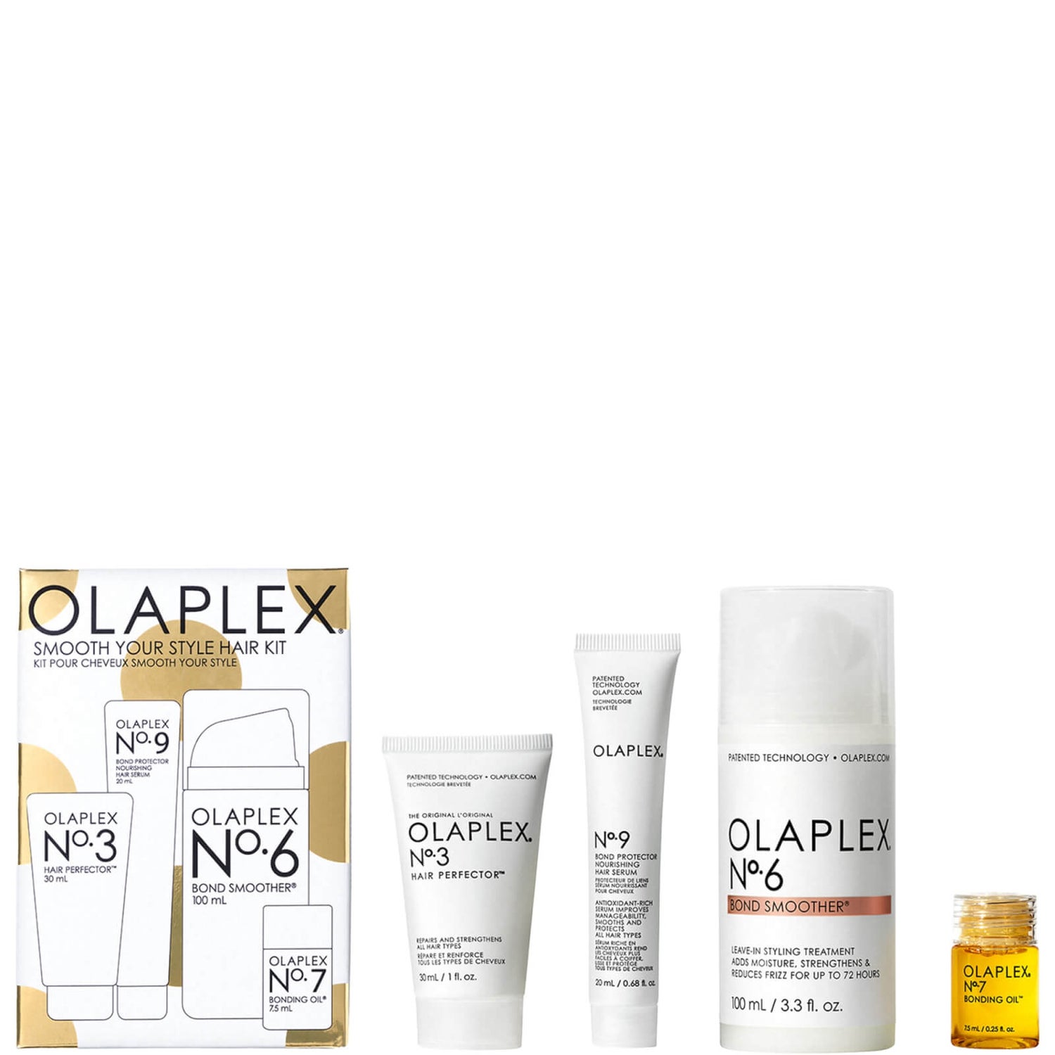 Olaplex Smooth Your Style Hair Kit (Worth £50.00)