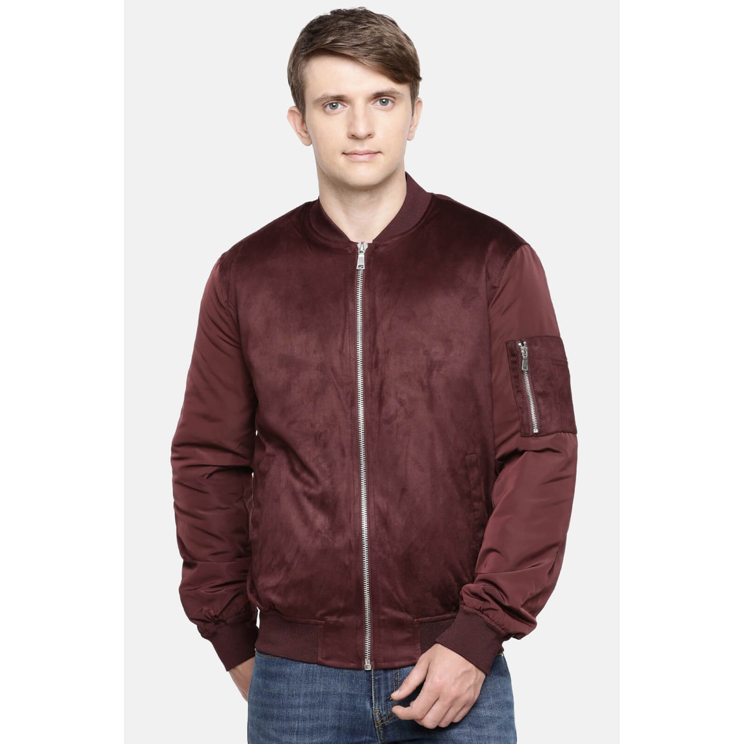 Bomber maroon new arrivals
