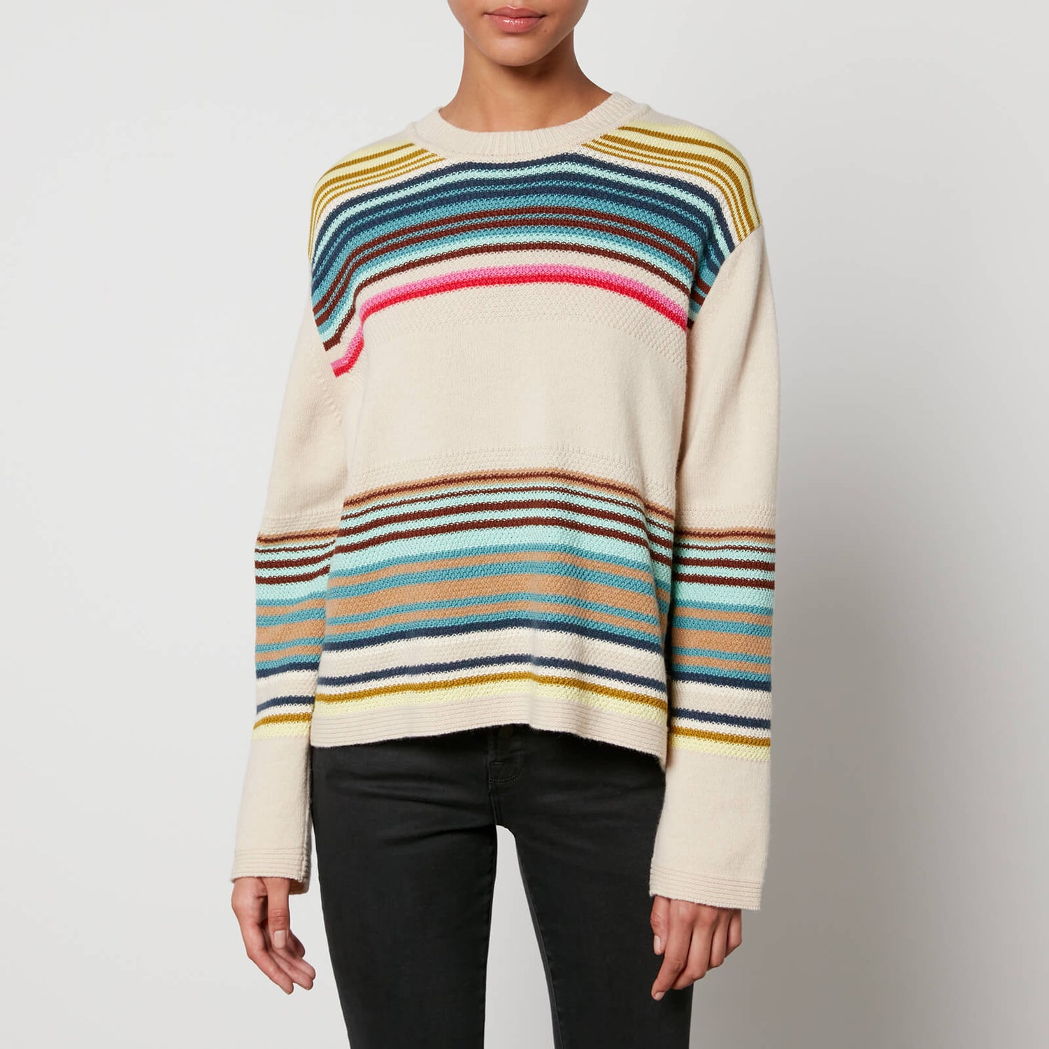 PS Paul Smith Knitted Jumper and Scarf Set - XS
