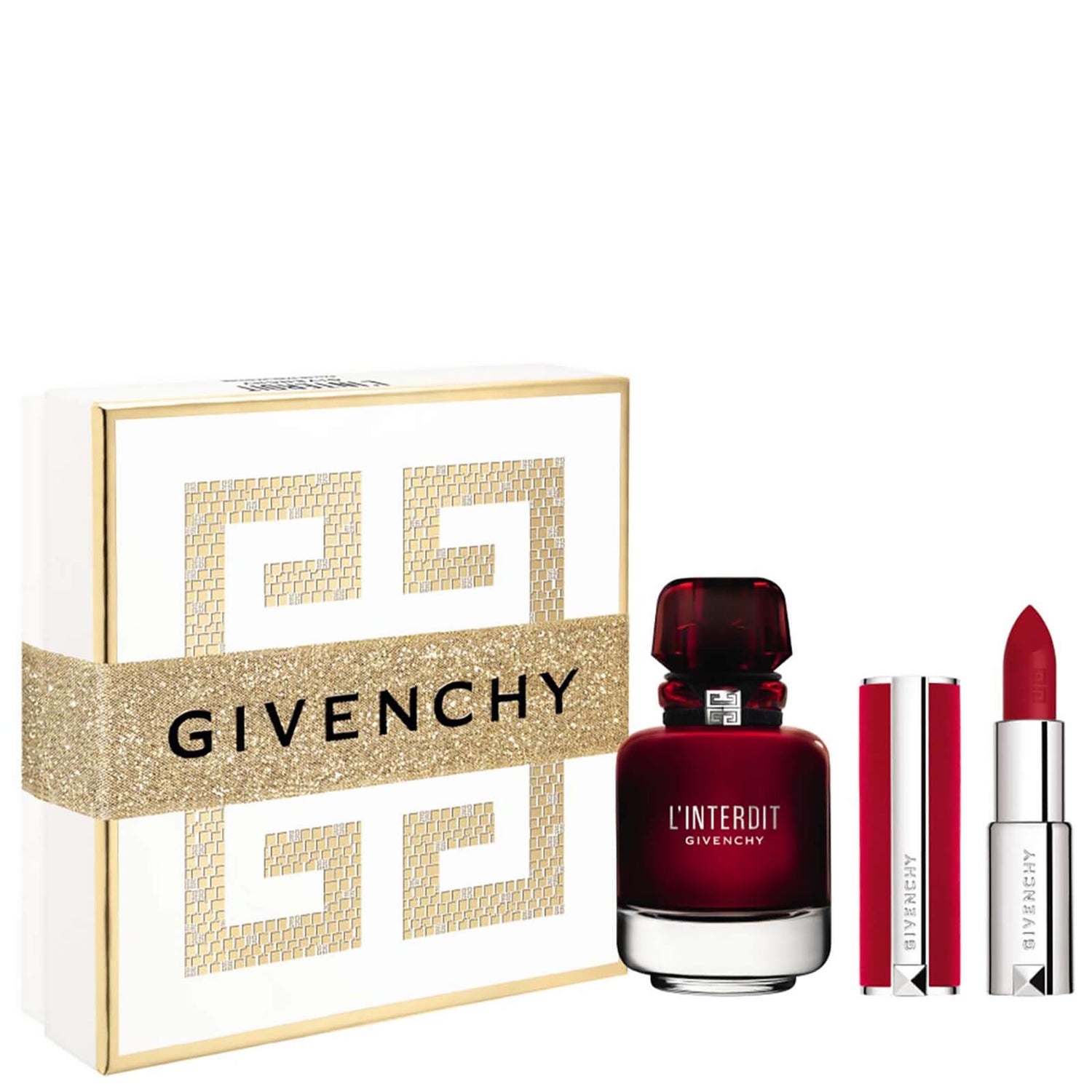 Givenchy l interdit eau de parfum rouge christmas gift set clearance