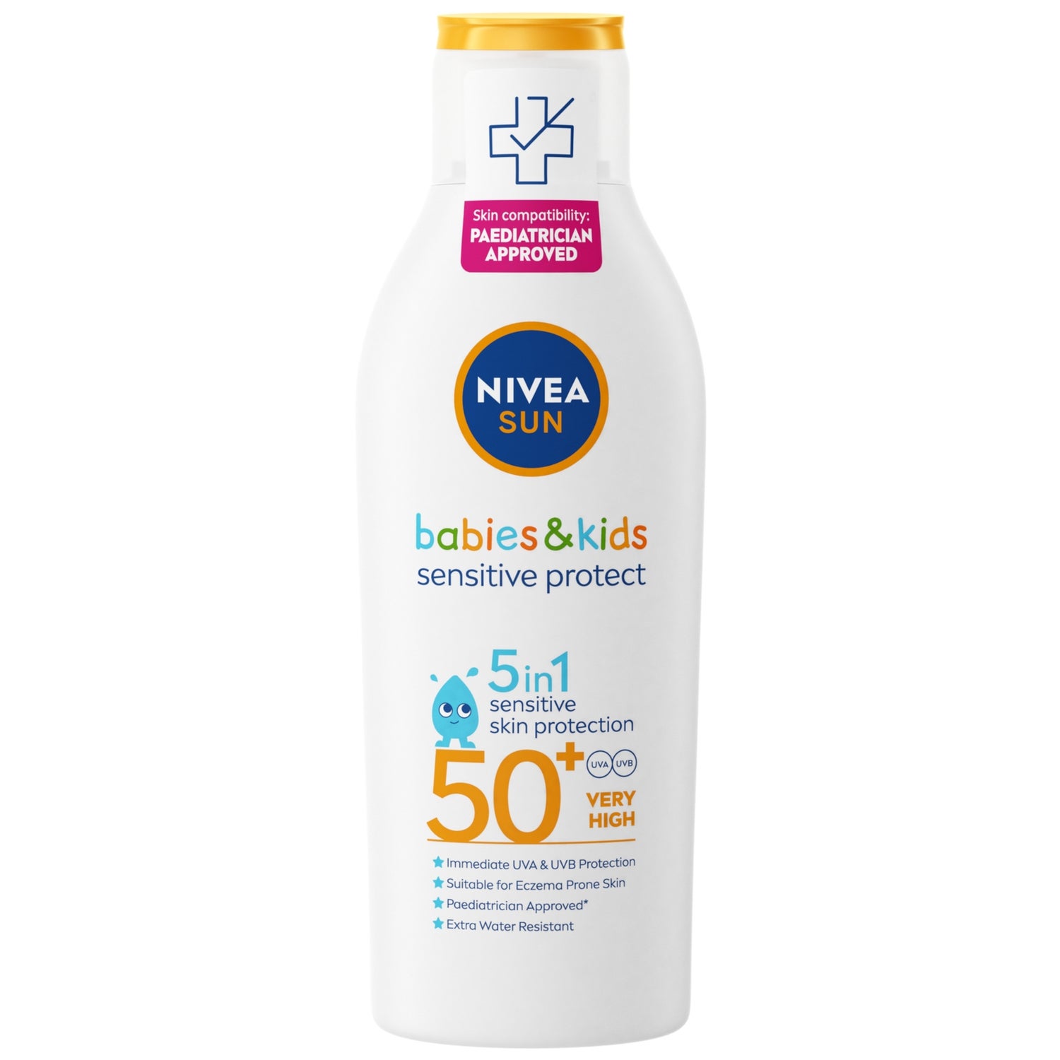 NIVEA SUN Babies and Kids Sensitive Protect Lotion SPF 50+ 200ml