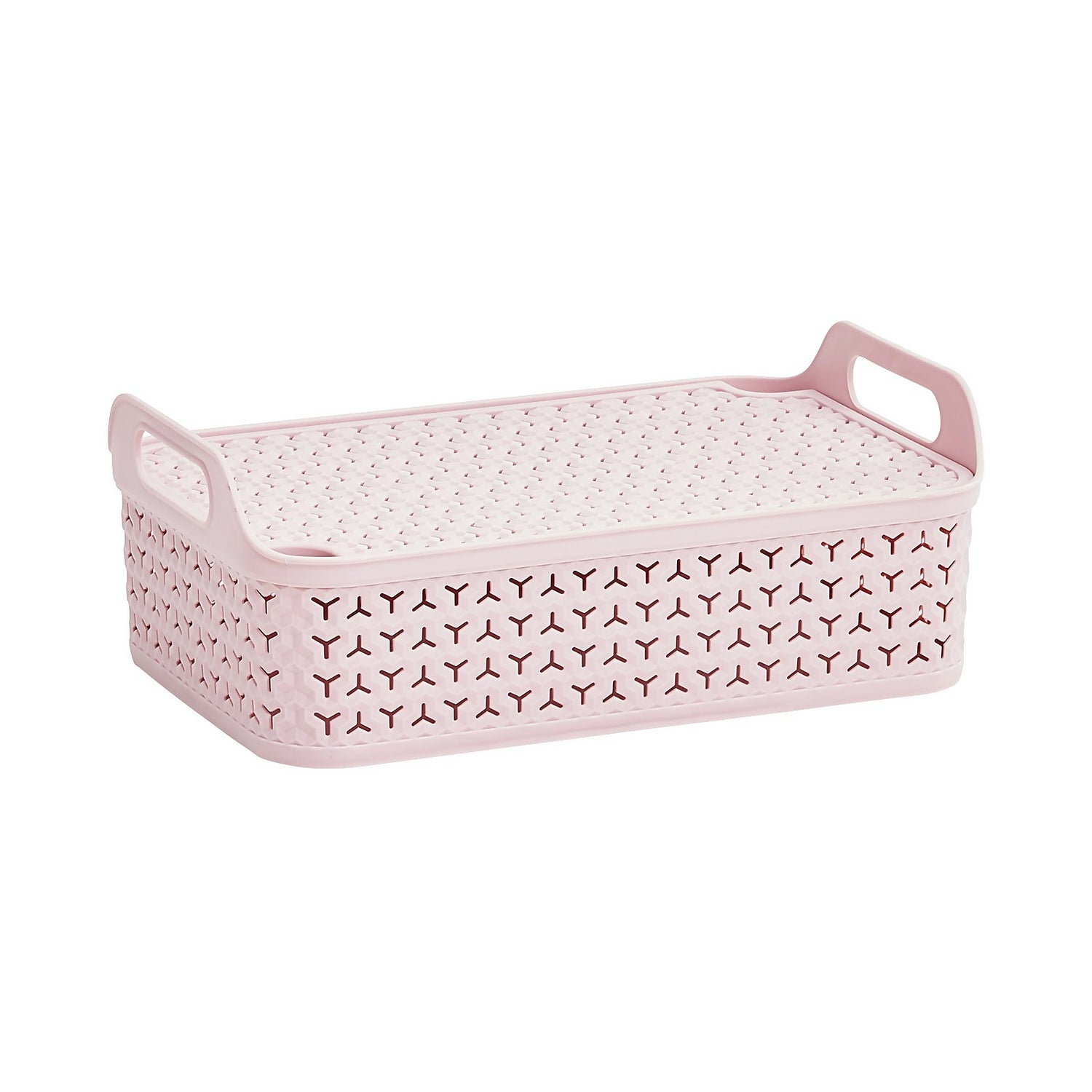 Basket with sale lid