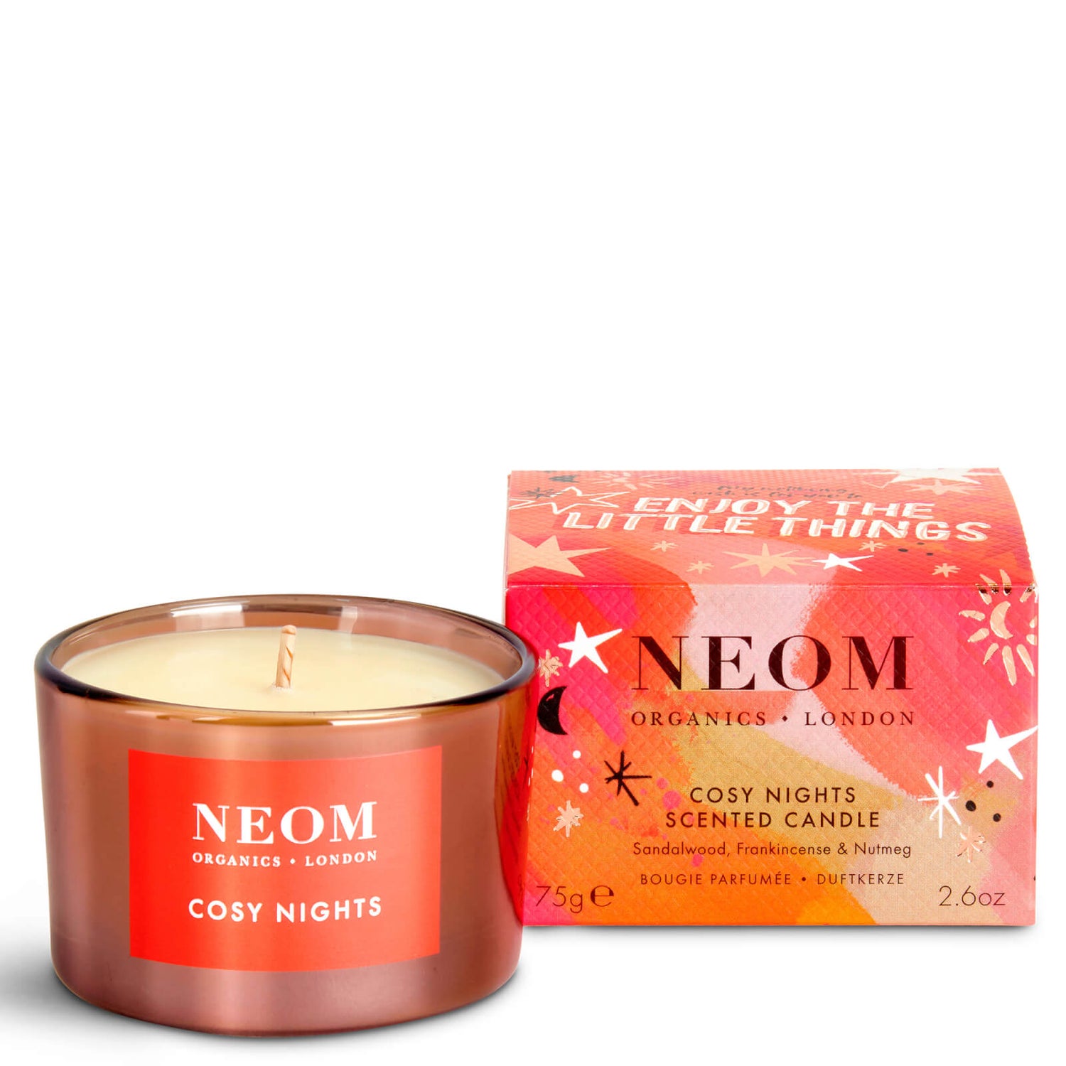 NEOM Cosy Nights Travel Candle 75g
