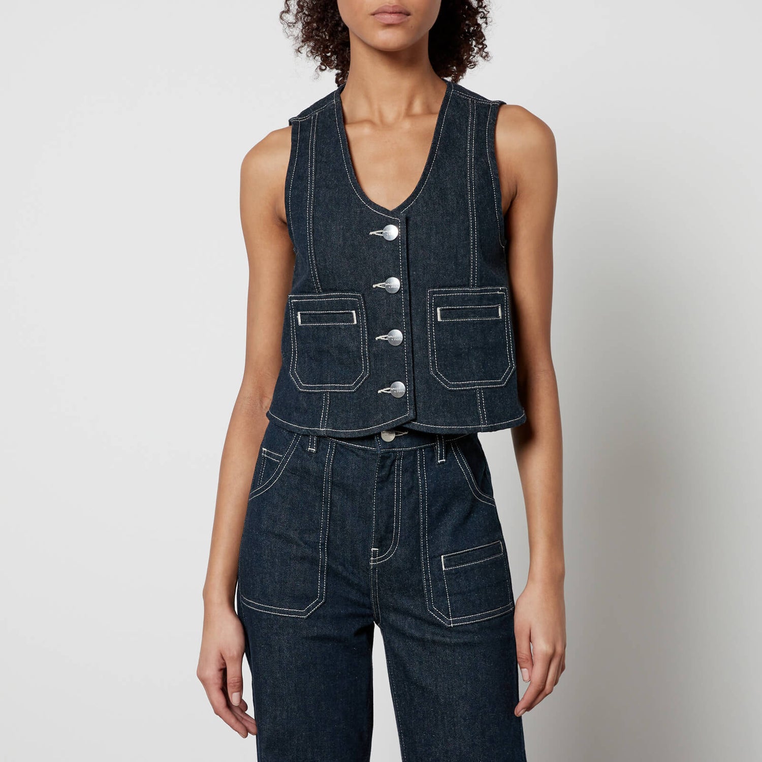 Seventy + Mochi Bea Denim Waistcoat