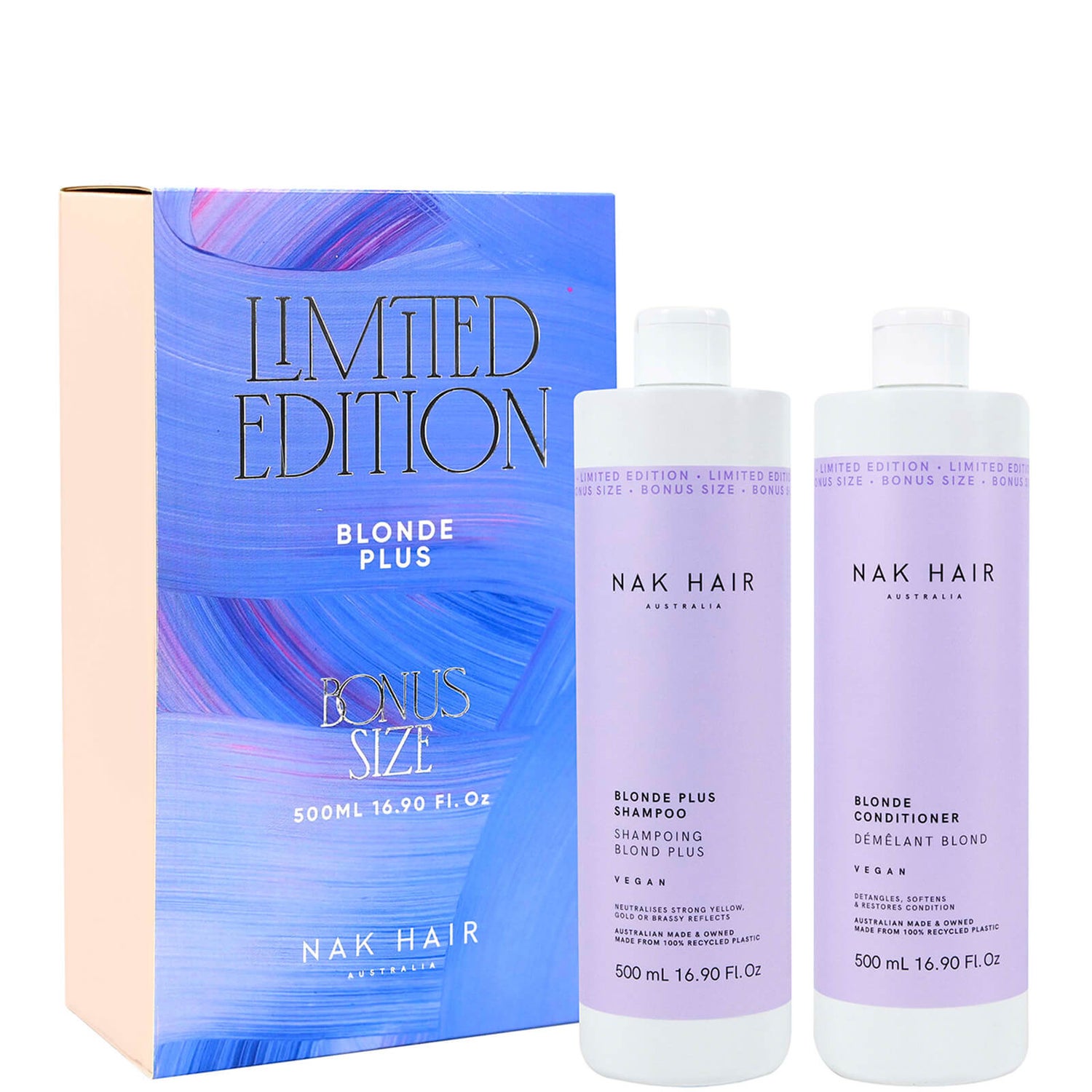 NAK Blonde Plus 500ml Duo