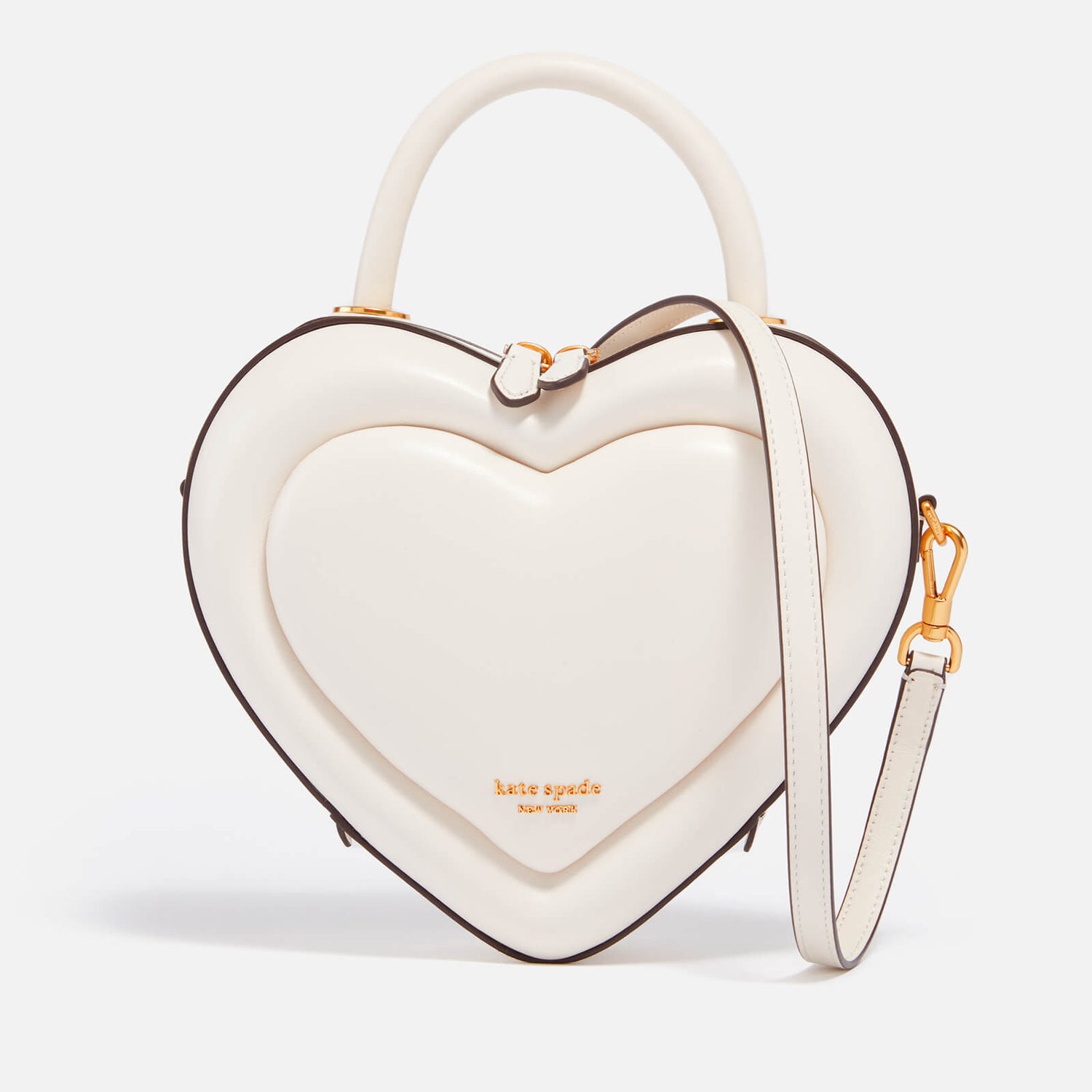 Kate Spade New York Pitter Patter 3D Heart Leather Bag