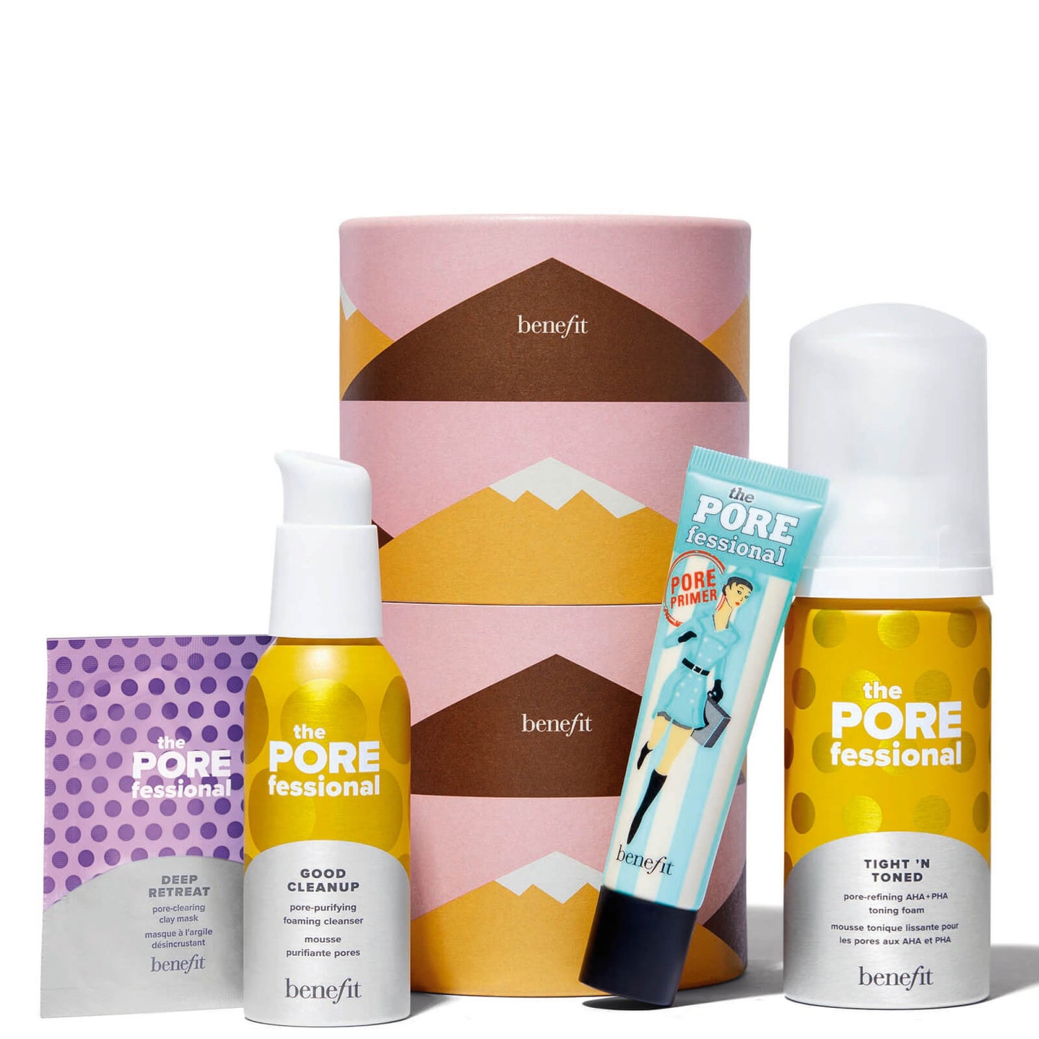 benefit Holiday Pore Score Pore Minimising Cleanser, Toner and Porefessional Primer Gift Set (Worth £63.50)