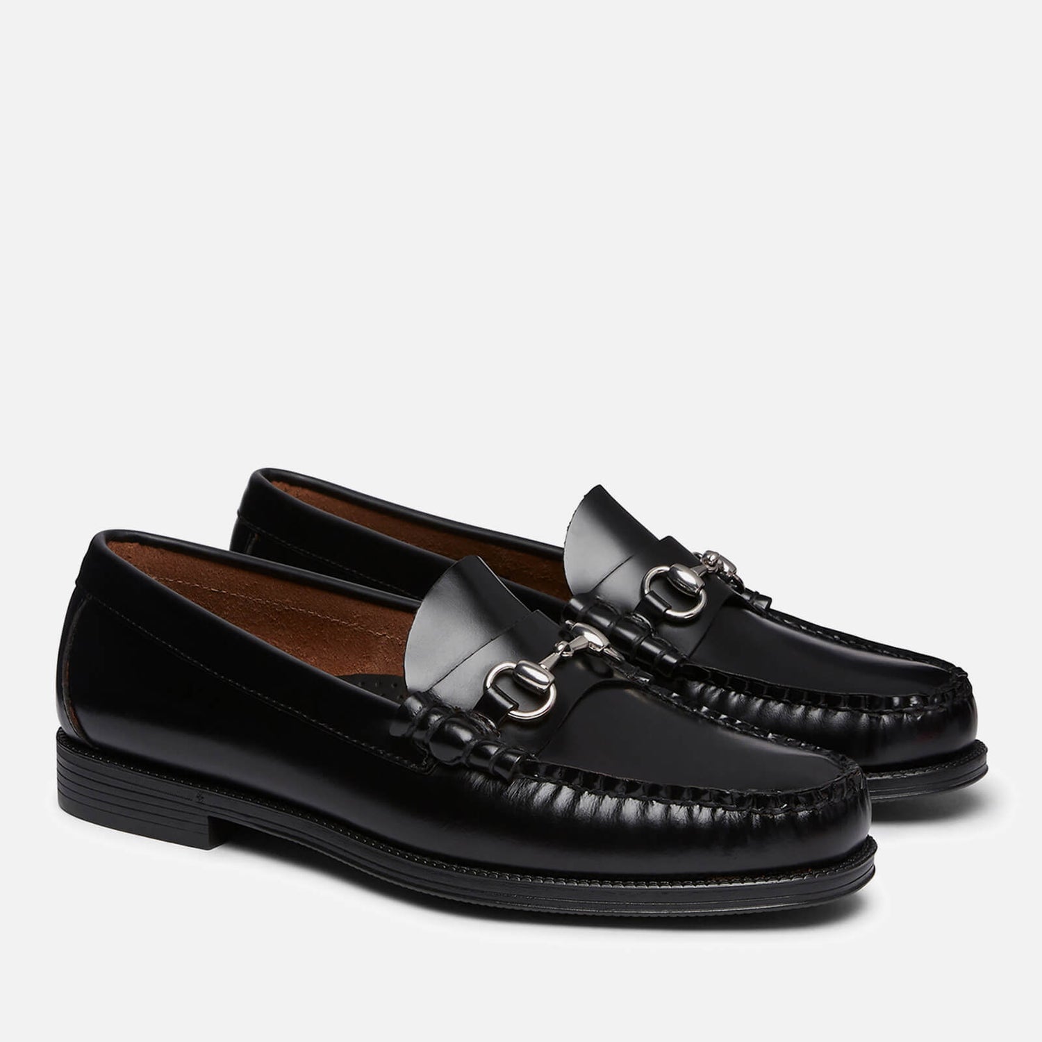 G.H.BASS Men's Easy Weejun Lincoln Leather Loafers - UK 7