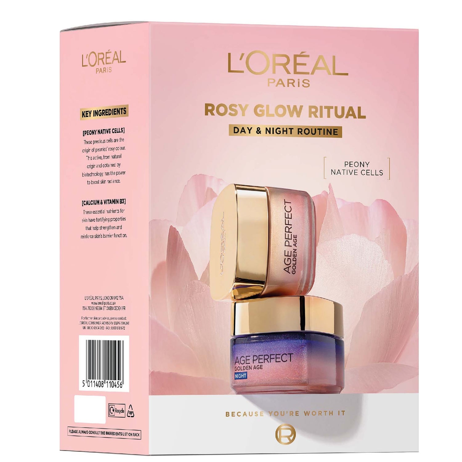 L'Oréal Paris Rosy Ritual Gift Set: Your Revitalising Duo to Re-Activate Skin's Rosy Glow
