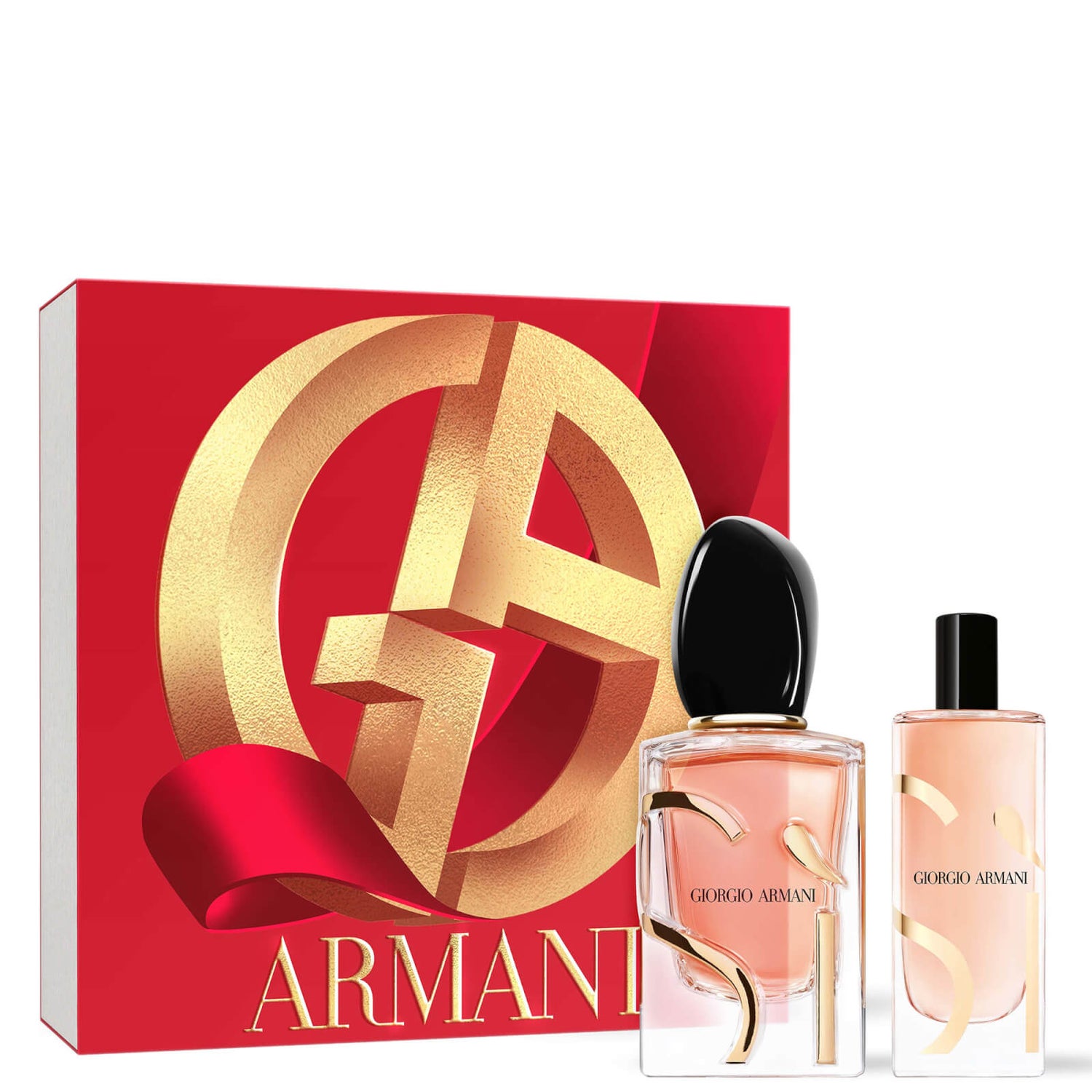 Armani Si Eau de Parfum Intense 50ml and Si Eau de Parfum Intense 15ml Set (Worth £126.10)