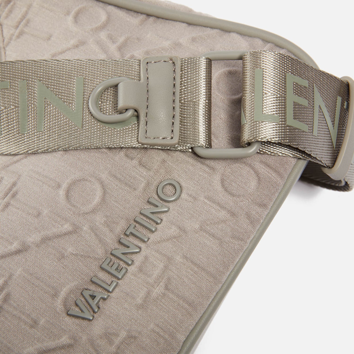 Valentino Thermal Logo Embossed Neoprene Shoulder Bag 2