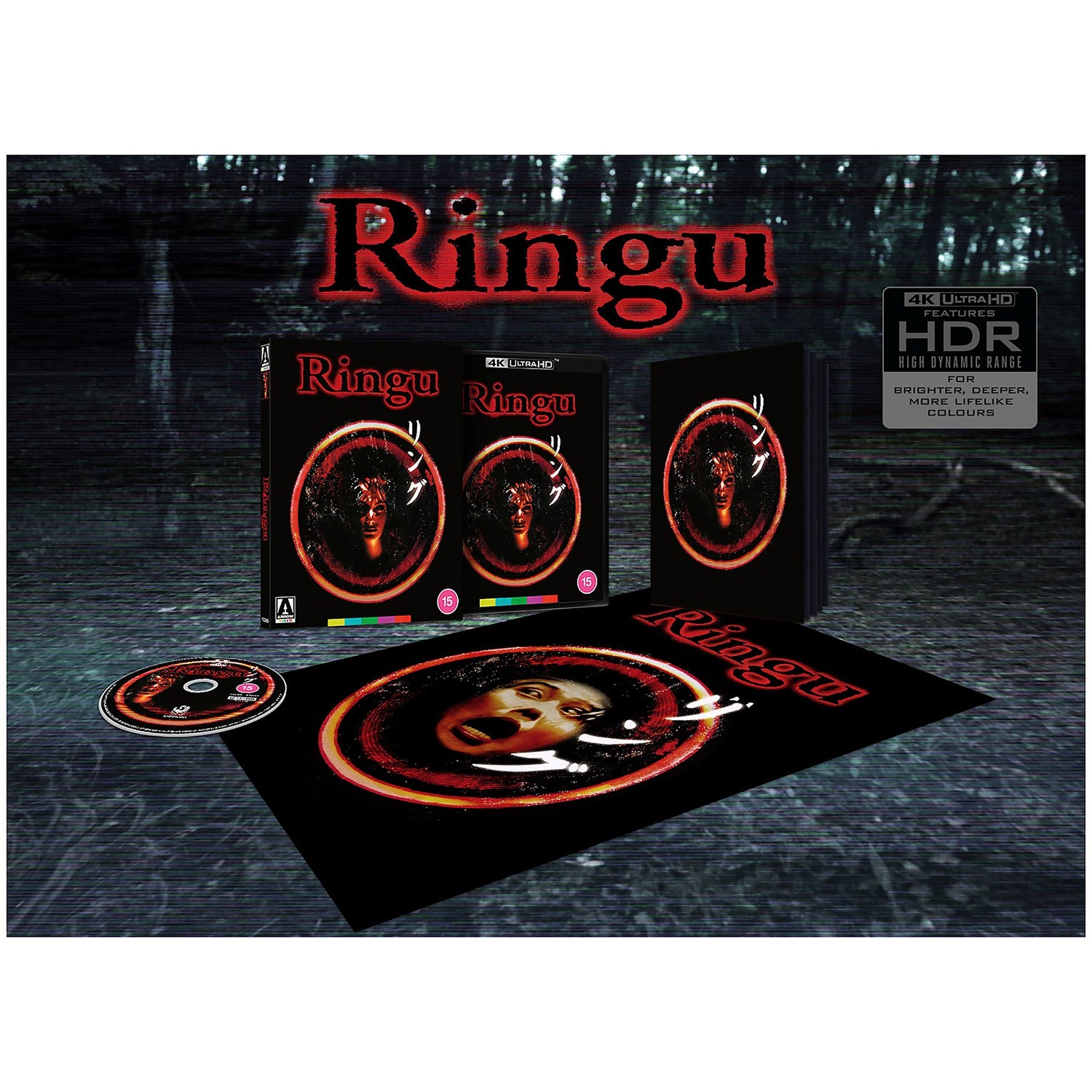 Ringu | Original Artwork Slipcover | Arrow Store Exclusive | Limited Edition 4K UHD