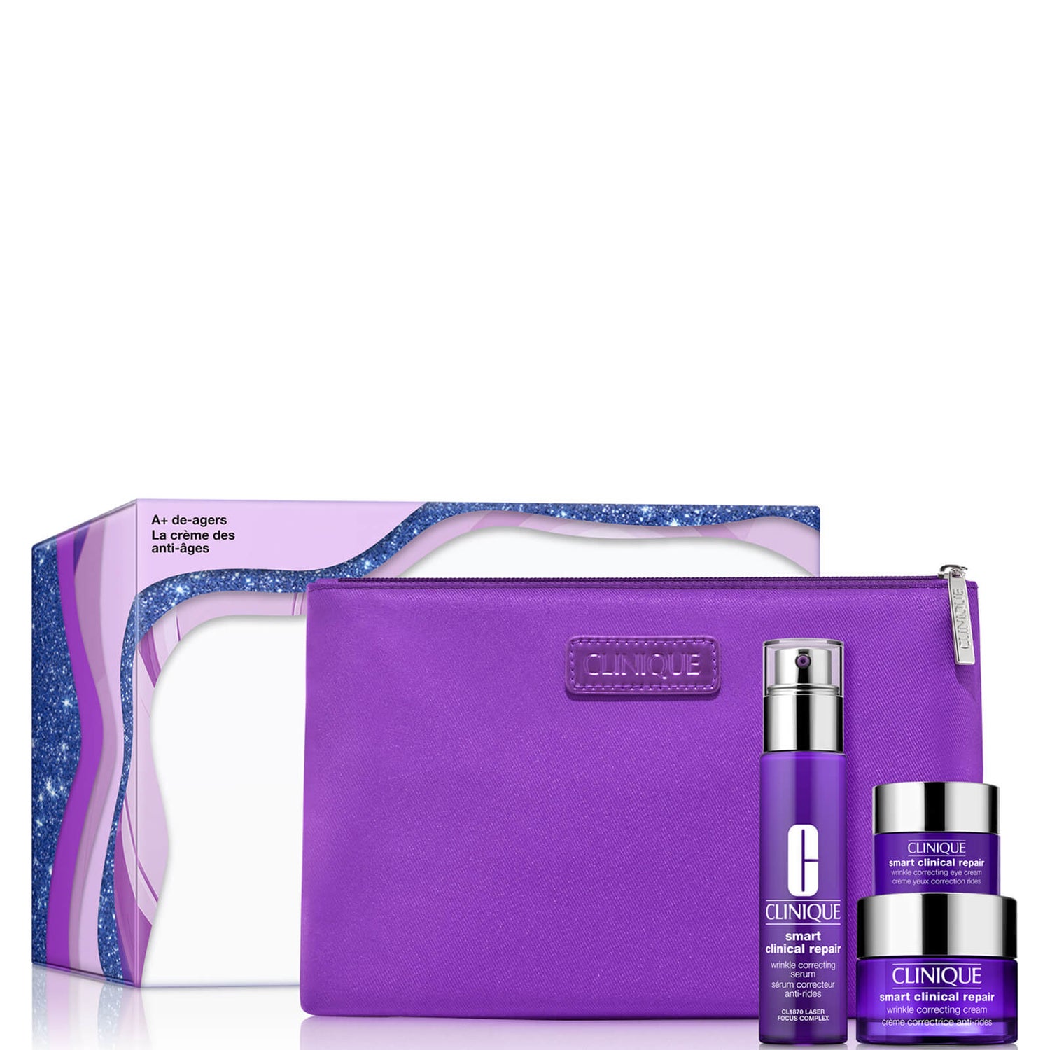 Clinique A+ Anti-Ageing Serum Skincare Gift Set (Worth £96.17)