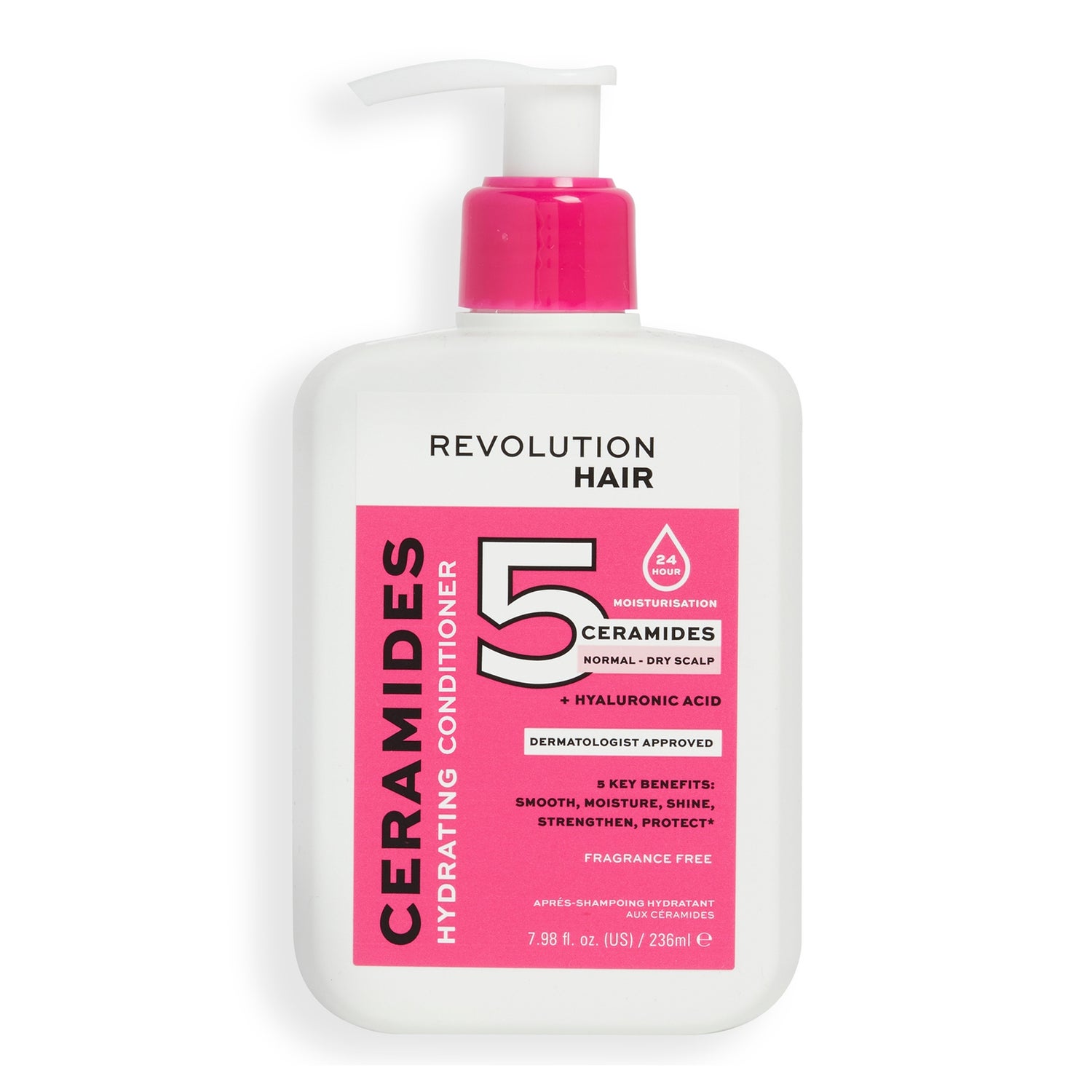 Revolution Haircare 5 Ceramides and Hyaluronic Acid Hydrating Conditioner 250ml