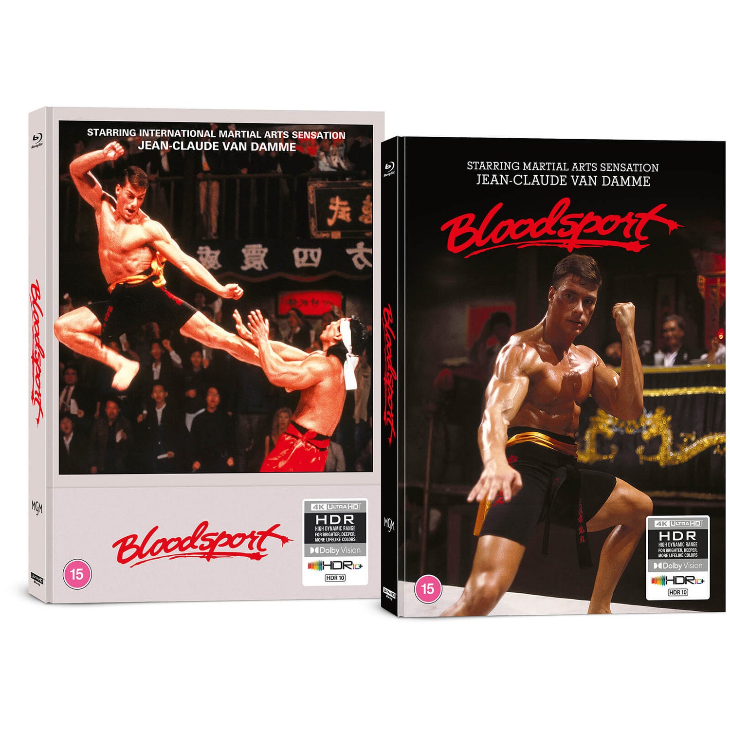 Bloodsport Limited Collectors Edition 4K Ultra HD Mediabook Artwork B (includes Blu-ray)