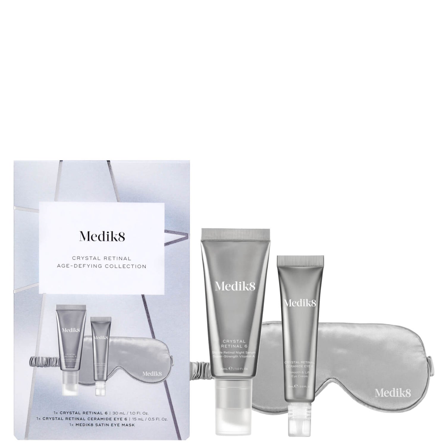 Medik8 Crystal Retinal Age-Defying Collection Kit (Worth £135.00)