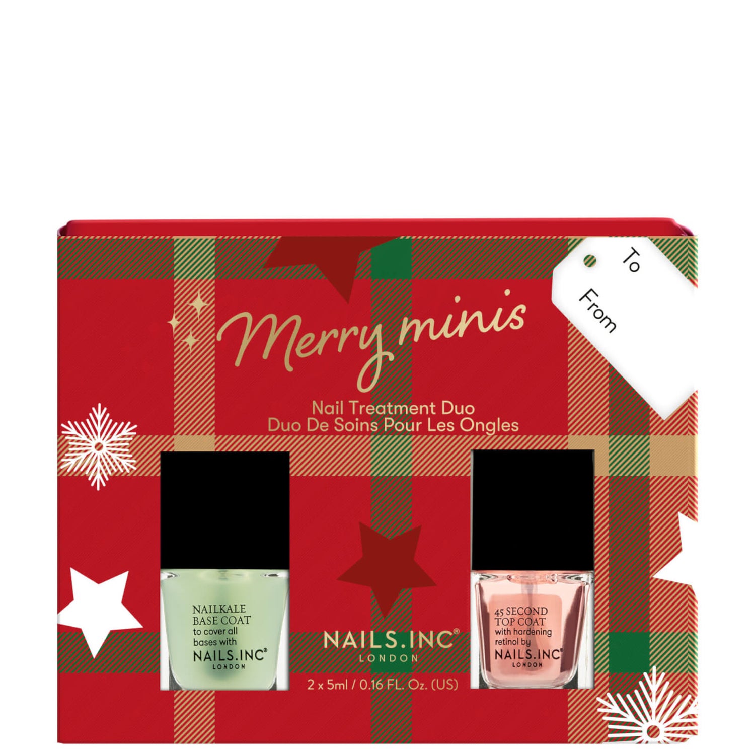 nails inc. Merry Minis Treatment Duo (Worth £18.00)
