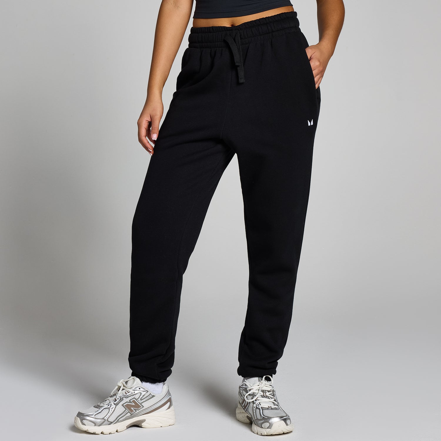MP Women's Basics Oversized Joggers - Black - XS
