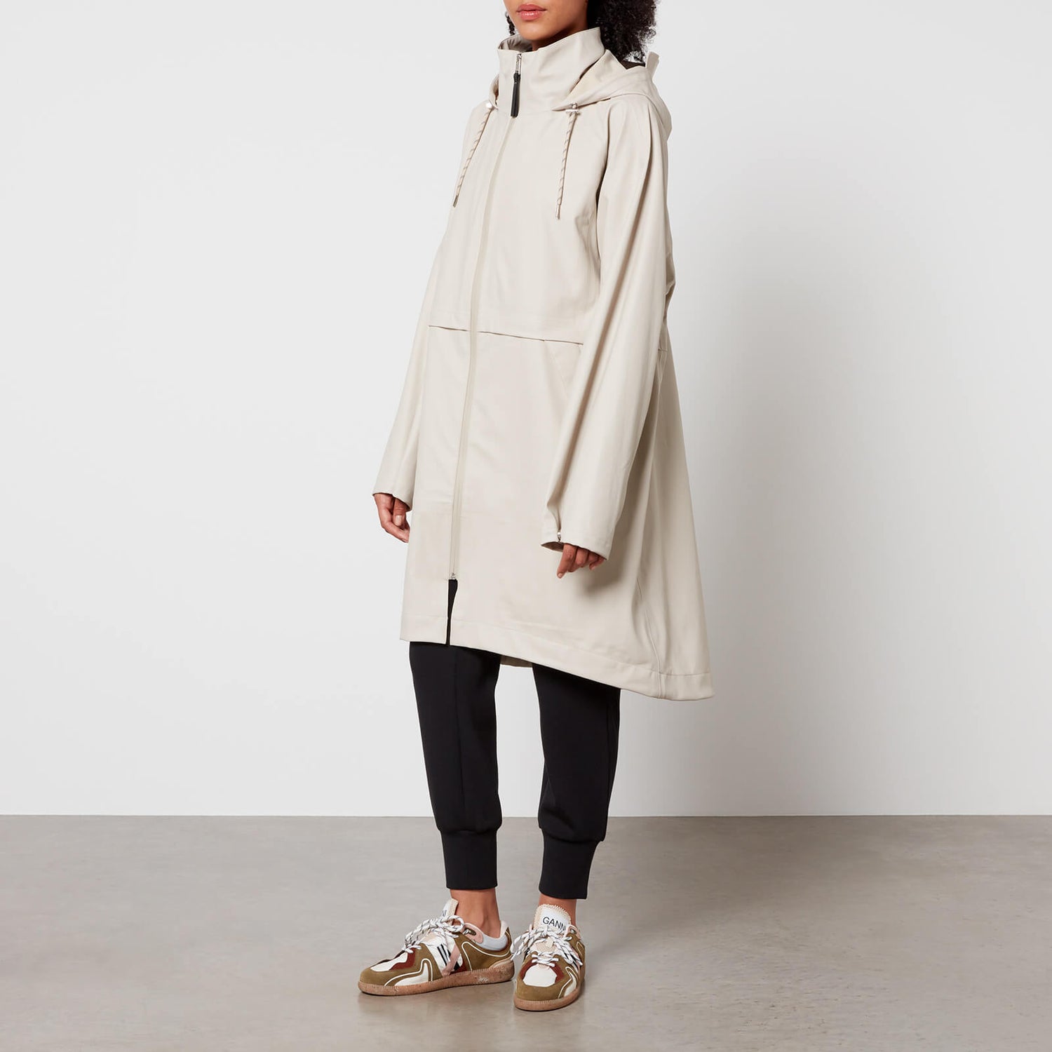 Varley Kirsten Rain Matte Shell Coat
