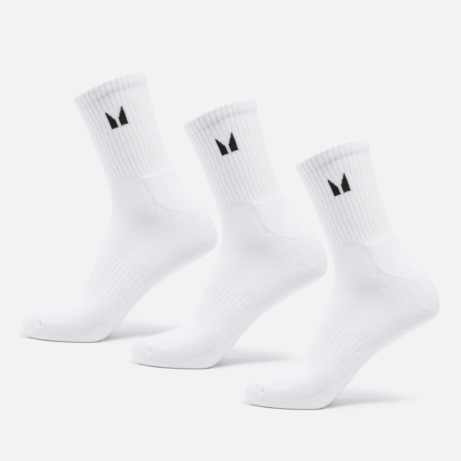 MP Unisex Crew Socks (3 Pack) - White