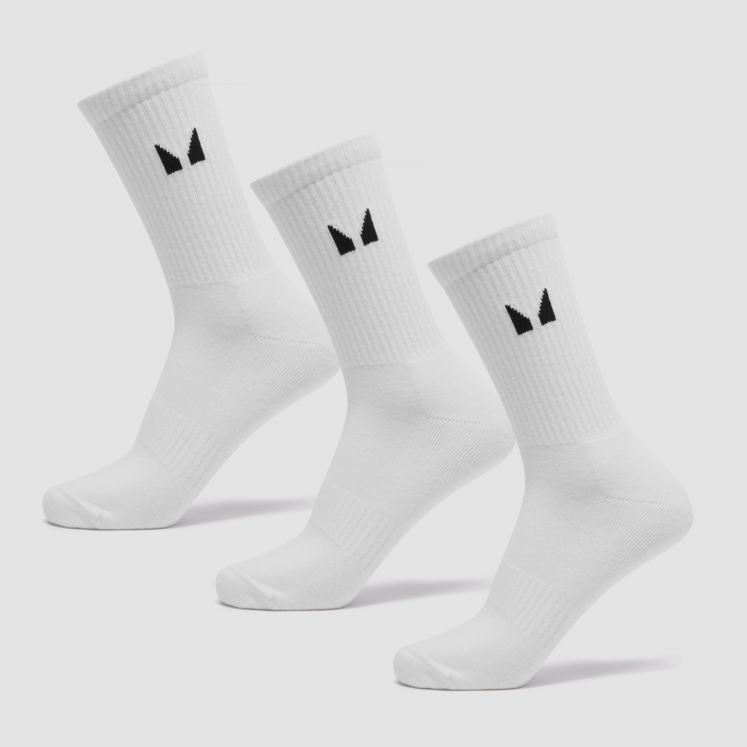 MP Unisex Socks (3 Pack) - White