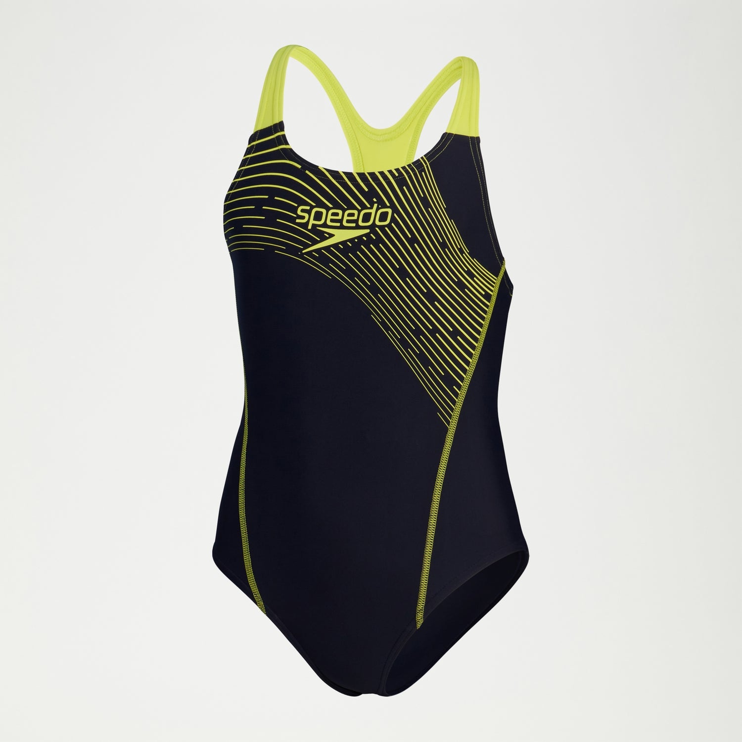 Yellow speedo 2025 swimsuit