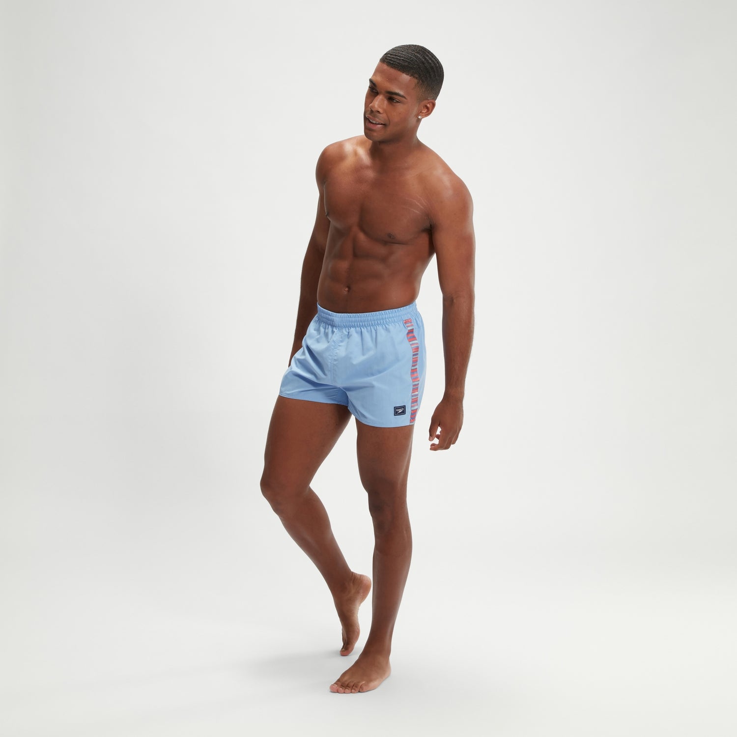 Retro Schwimmshorts 33 cm fur Herren Blau Speedo DE