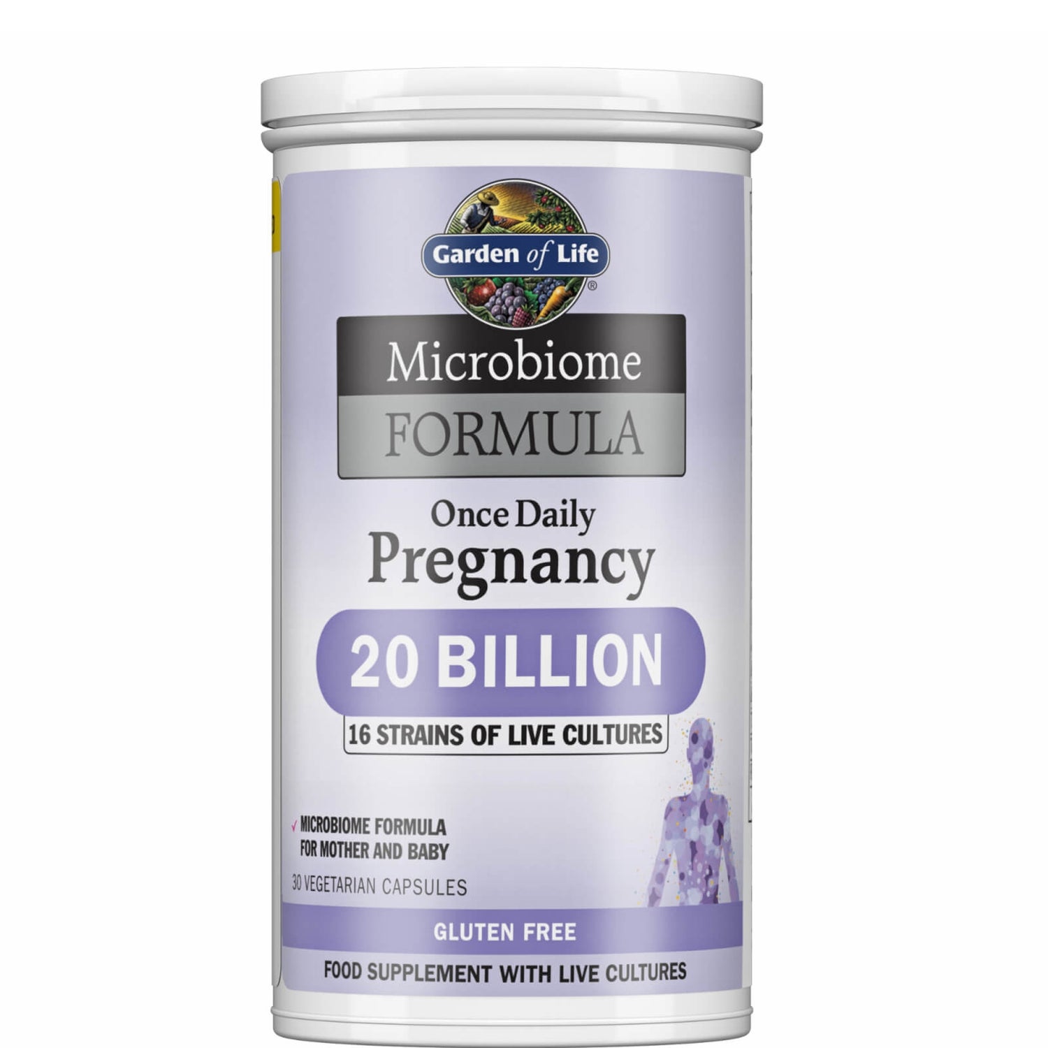 Garden of Life Microbiome Once Daily Pregnancy - 30 Capsules