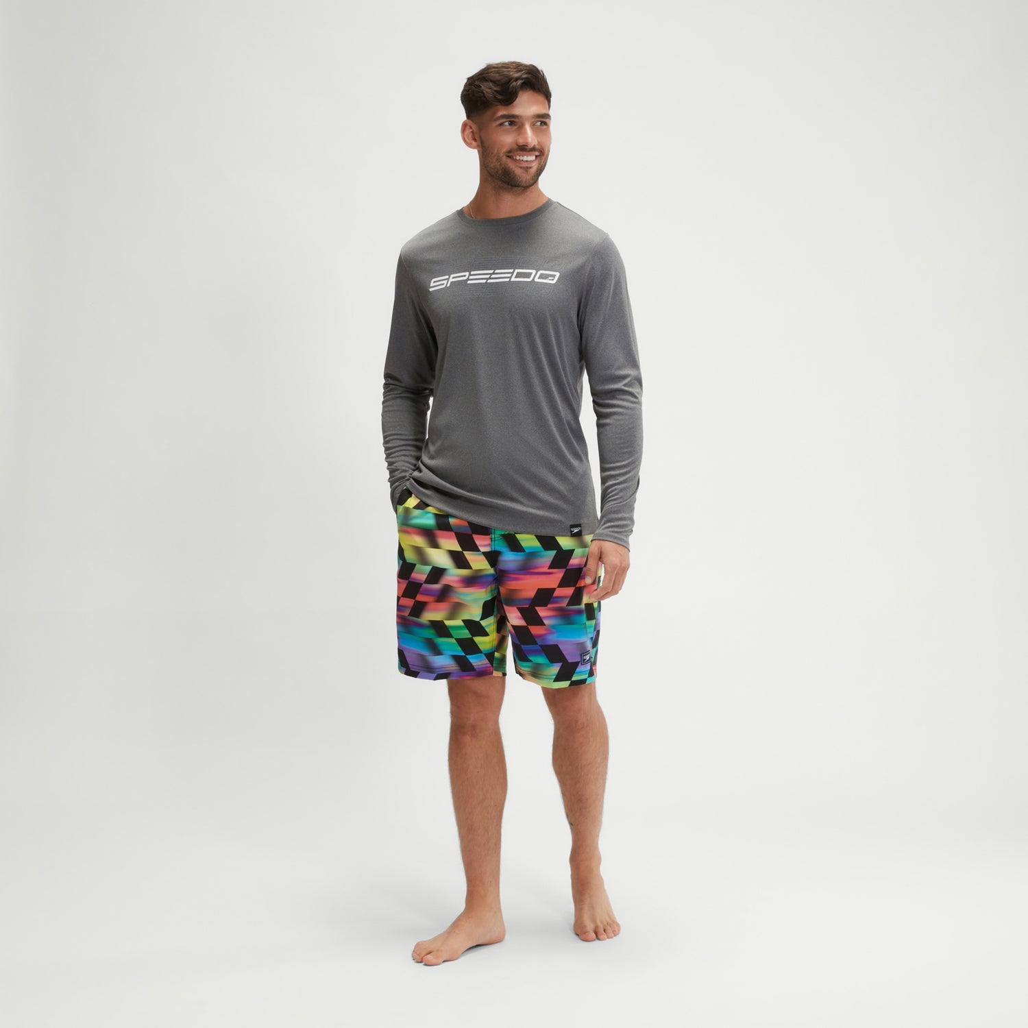 Speedo swim sales shirt mens