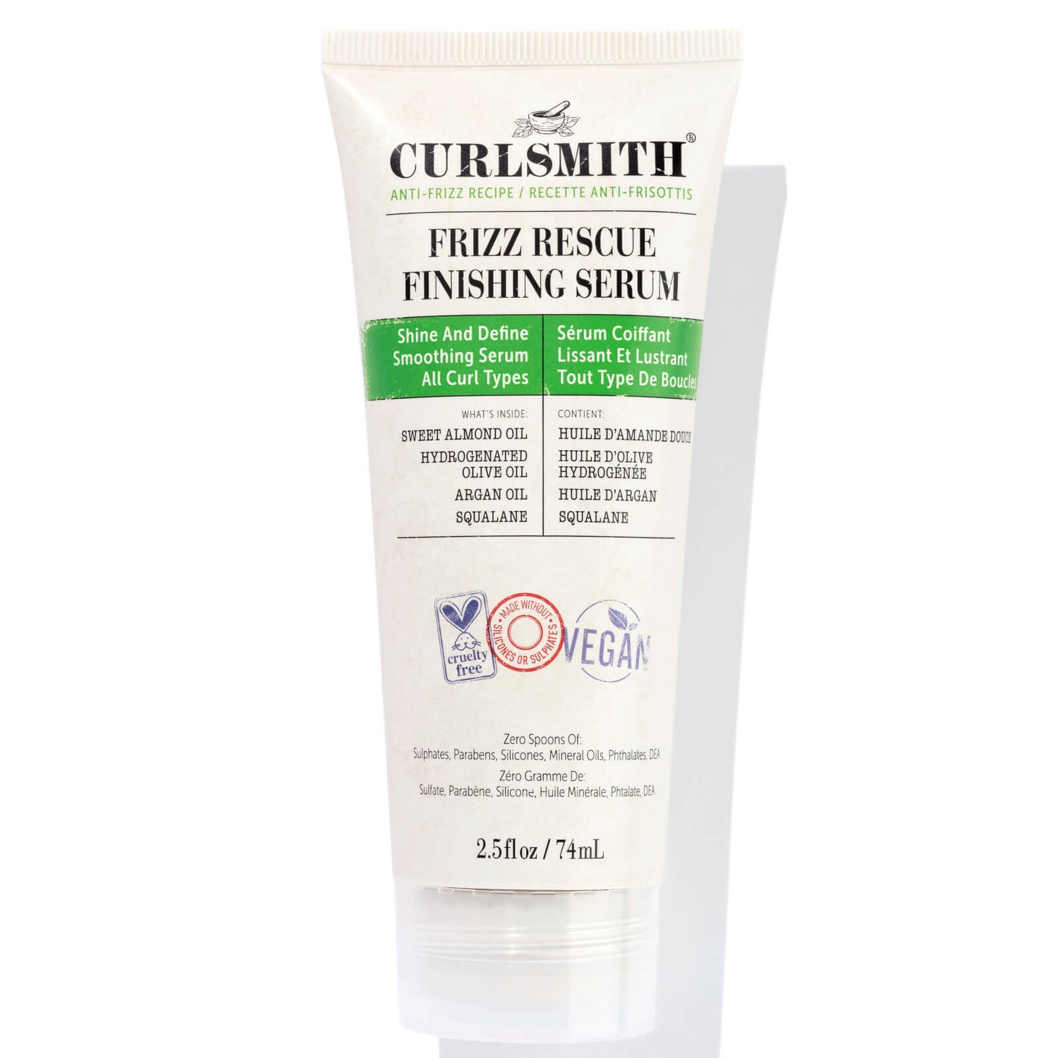 Curlsmith Frizz Rescue Finishing Serum Standard Size 71ml